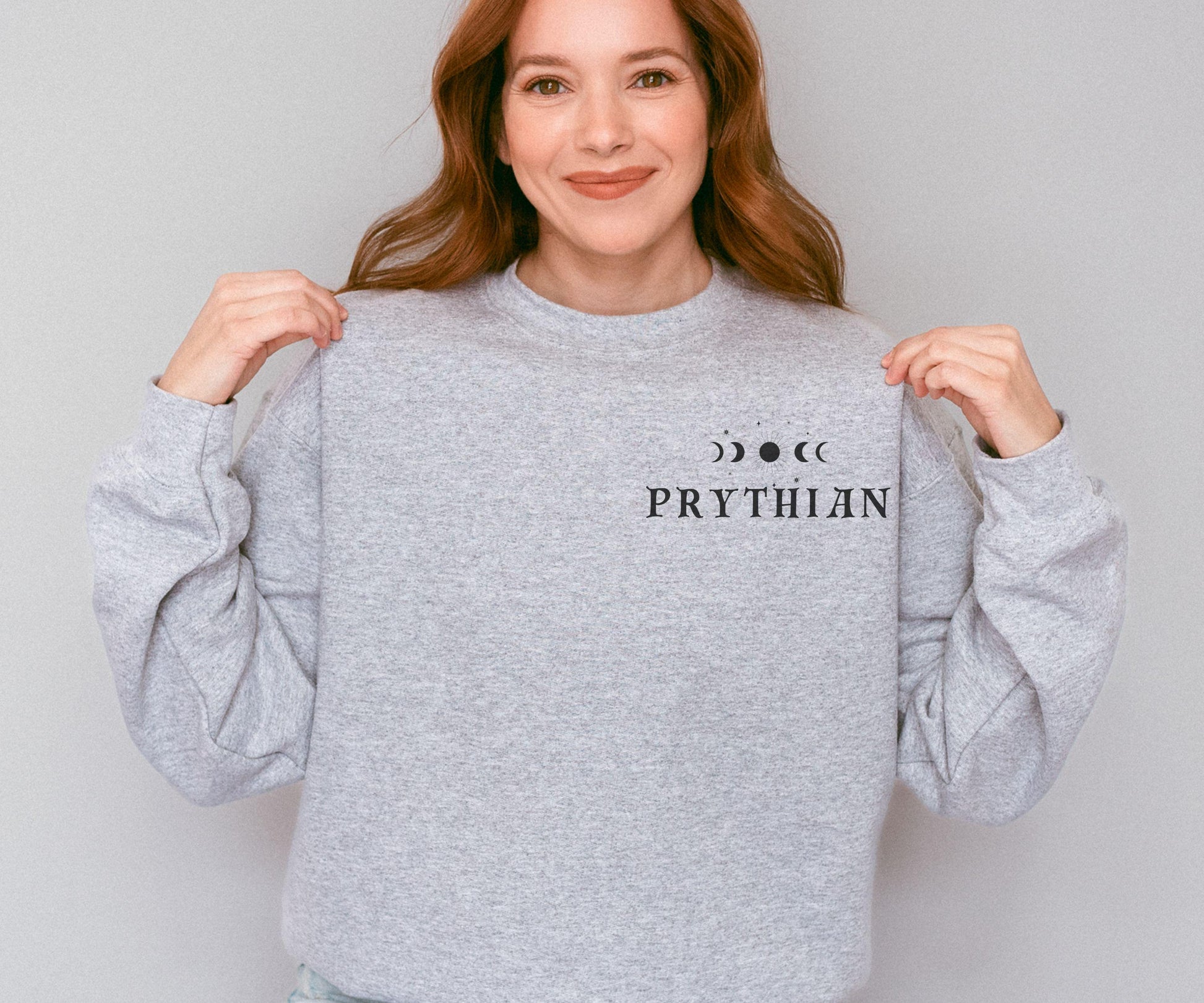 Prythian ACOTAR Sweatshirt, Officially Licensed Sarah J Maas Merch, A Court of Thorns and Roses, SJM Fantasy Romance Reading Crewneck