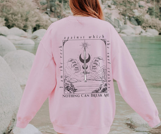 Valkyrie Sweatshirt, ACOSF Nesta Archeron Sweatshirt, Licensed SJM Merch, Climb the Mountain ACOTAR Merch Romantasy Reading Sweatshirt