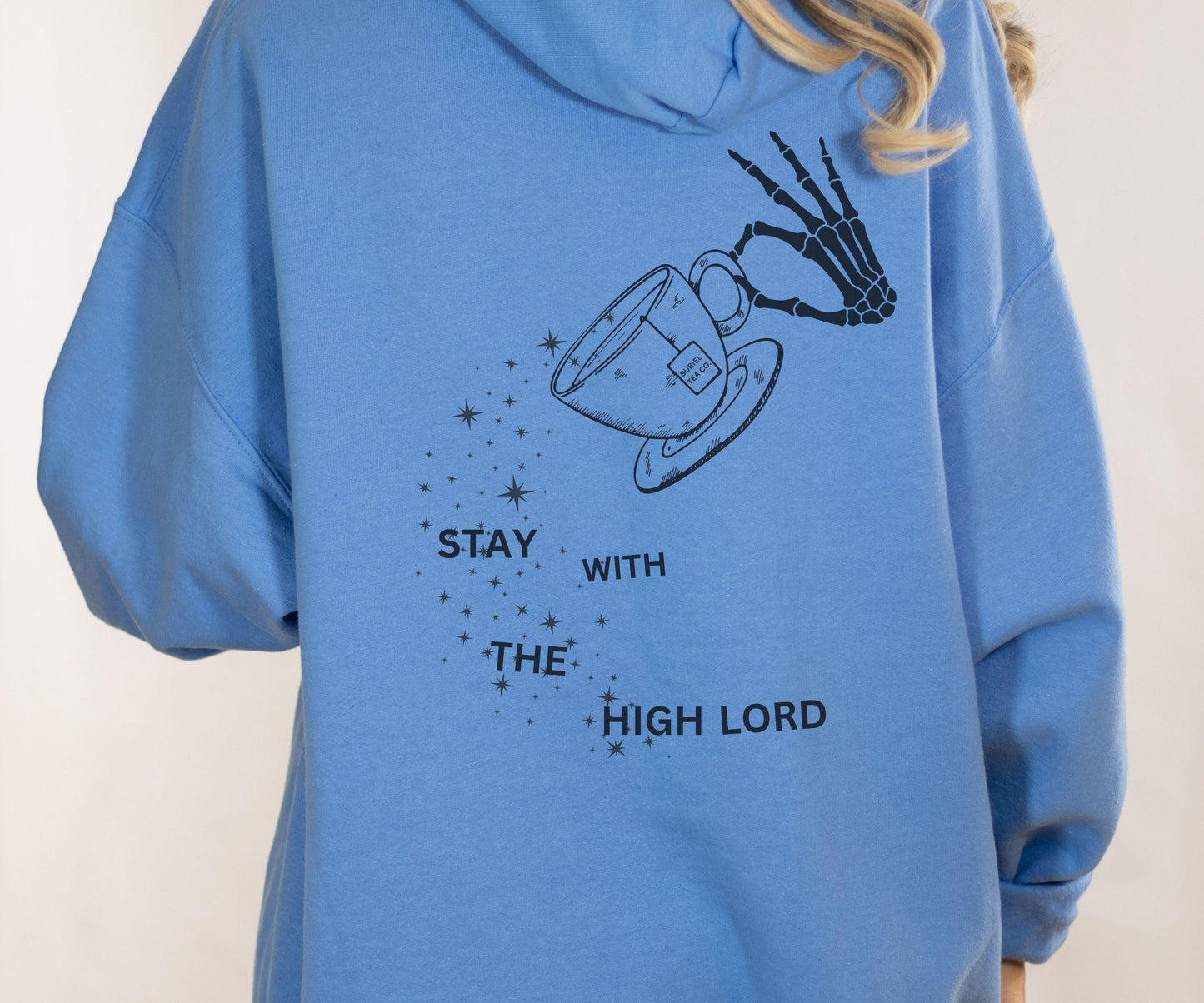 Suriel Tea Co Hoodie, ACOTAR Sweatshirt, Licensed Sarah J Maas Merch Feyre Rhysand ACOMAF Sweatshirt The Suriel Hoodie, SJM Merch Hoodie