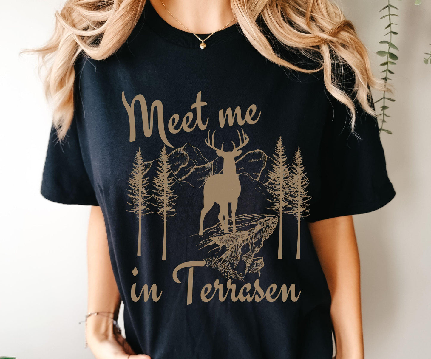 Terrasen Throne of Glass Shirt, Meet Me In Terrasen, Licensed Sarah J Maas Merch, SJM Merch, KOA Aelin Galathynius Kingdom of Ash TShirt