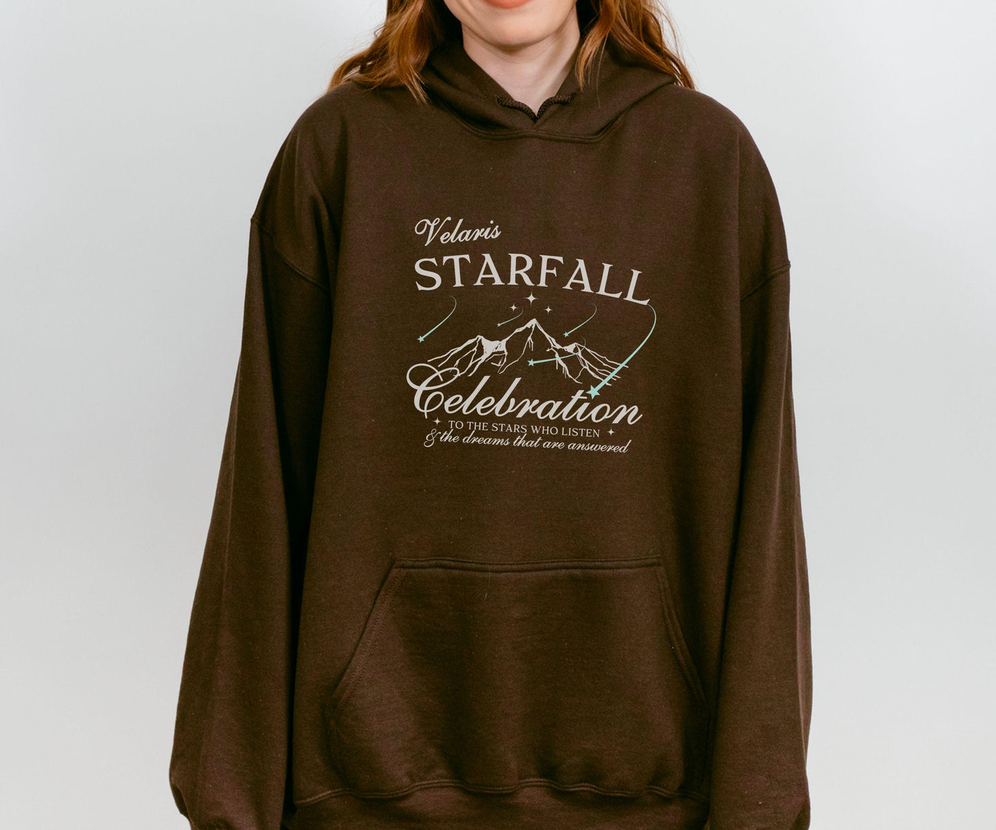 Velaris Hoodie Starfall Celebration Sweatshirt, ACOMAF Sweatshirt Licensed Sarah J Maas Merch, ACOTAR Sweatshirt SJM Romantasy Reader Hoodie