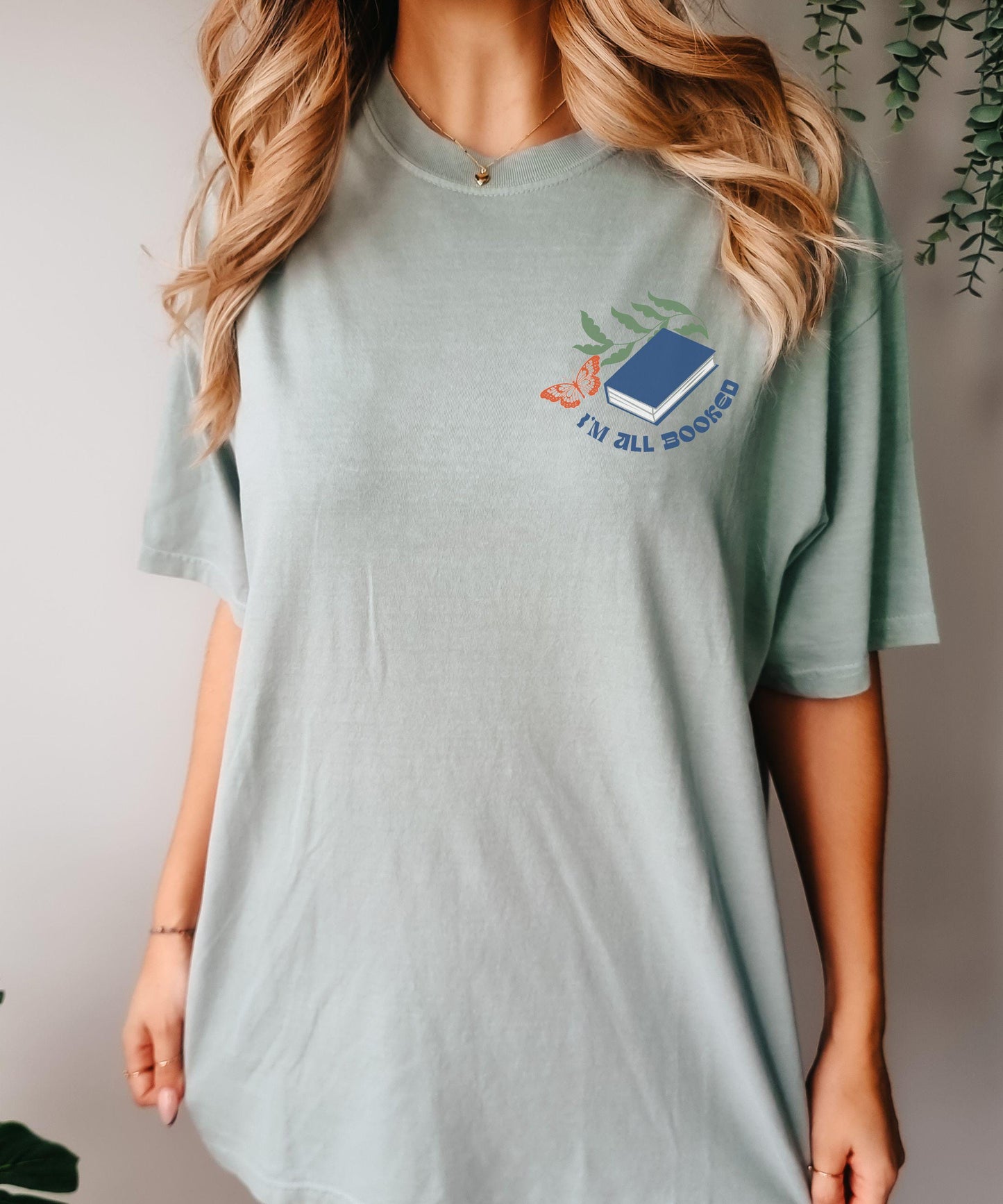 Into My Books I Go Shirt, I'm All Booked Bookish Book Core Nature Core Tshirt, Book Lover Merch Book Lover Gift Romantasy Reader Tee