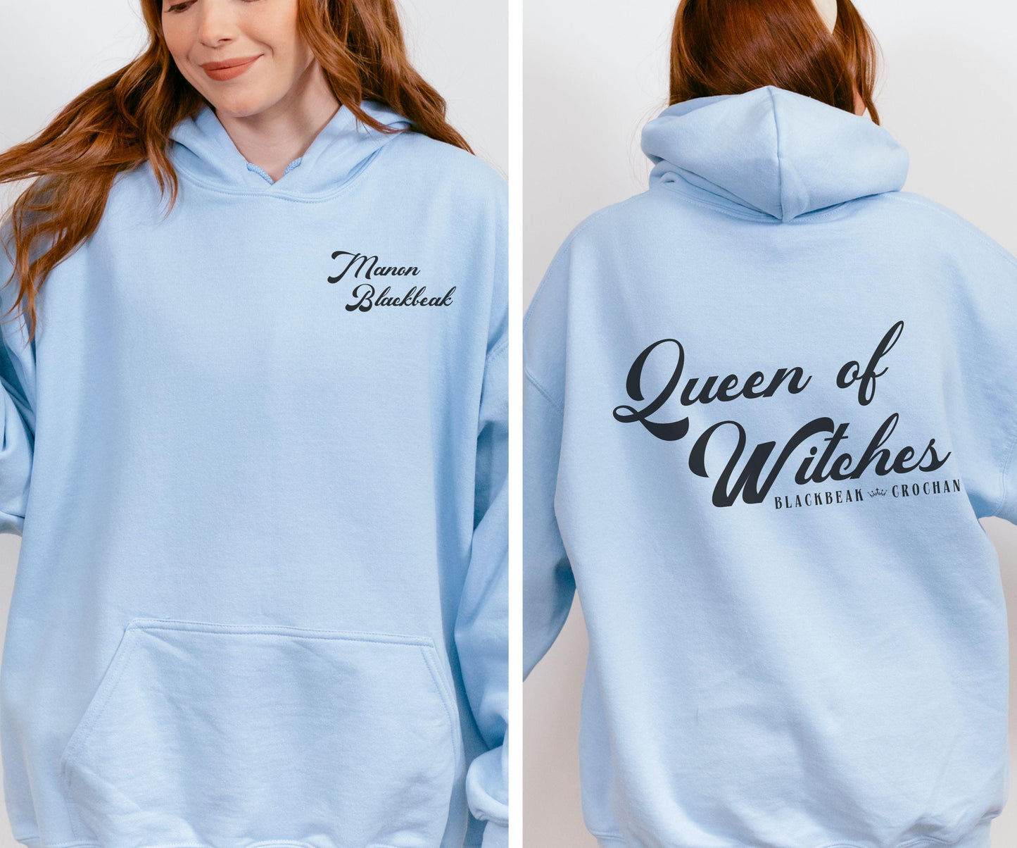 Manon Blackbeak Hoodie, Queen of Witches Licensed SJM Merch, Throne of Glass Kingdom of Ash Hoodie, The Thirteen Crochan TOG KOA Sweatshirt