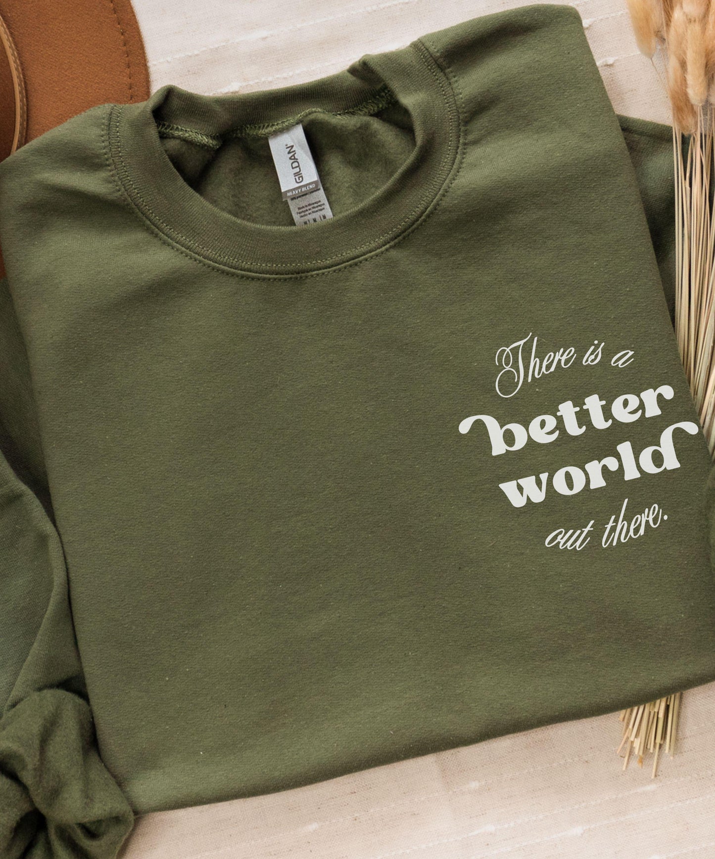 There is A Better World Out There Kingdom of Ash Quote Sweatshirt, Licensed Sarah J Maas Merch, SJM Sweatshirt TOG KOA Shirt Fireheart Shirt