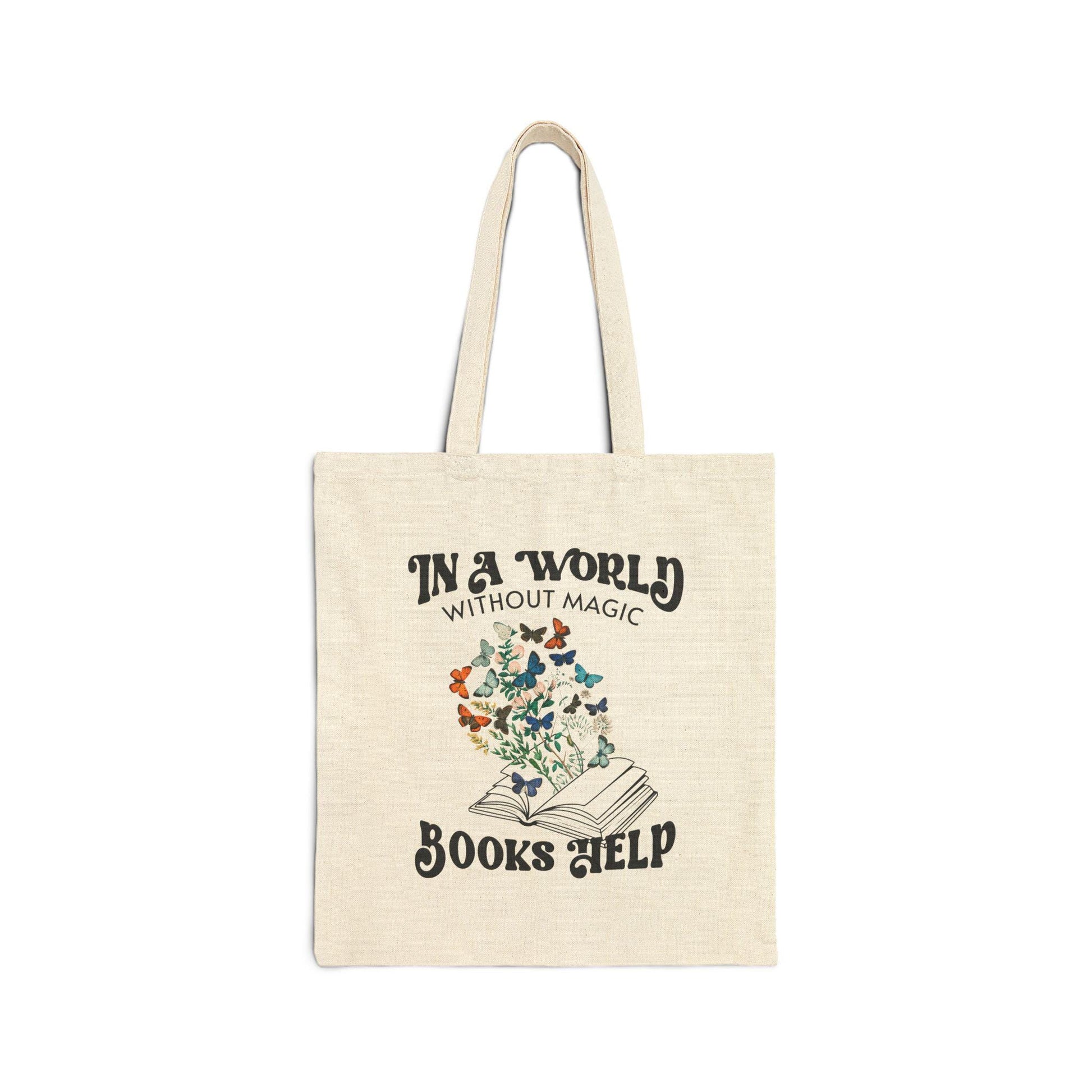 Books Help Tote Bag, Fantasy Reader Tote, Bookish Bag Bookish Things Romantasy Merch Bookish Shops Self Care Fantasycore Booklover Gifts