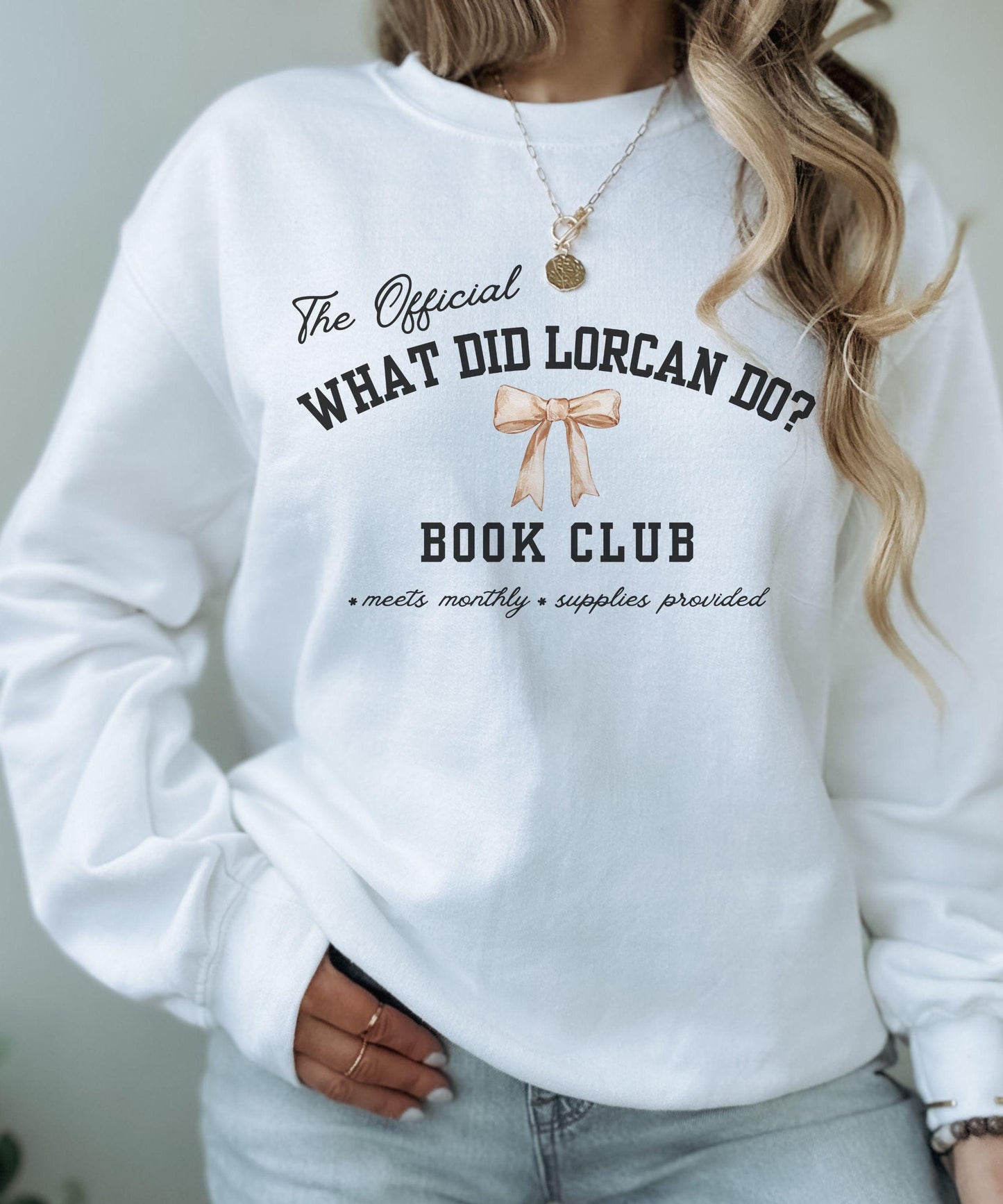 Lorcan Sweatshirt, What Did Lorcan Do Book Club, Throne Of Glass Sweatshirt Licensed SJM Merch, KOA Kingdom of Ash Sarah J Maas Shirt