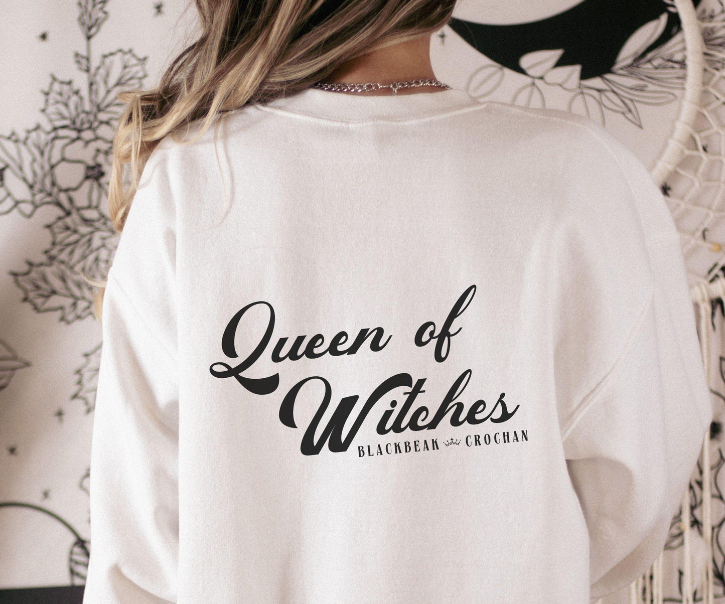 Manon Blackbeak Sweatshirt, Queen of Witches Licensed SJM Merch, Throne of Glass Kingdom of Ash Crewneck, Sarah J Maas Shirt, The Thirteen