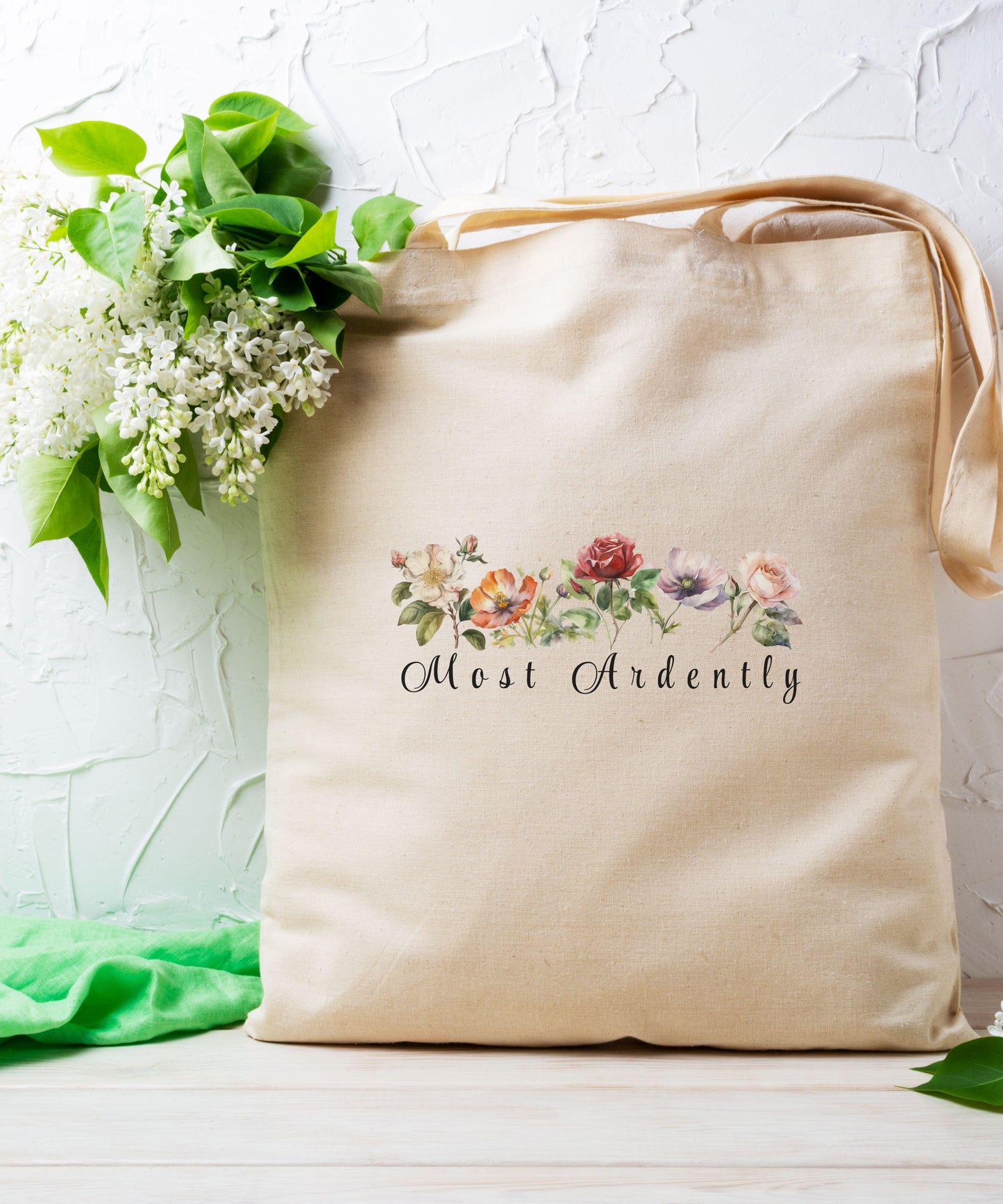 Most Ardently Jane Austen Tote Bag, Pride and Prejudice Gifts Librariancore Romantic Academia Mr Darcy Romance Book Merch Literary Tote Bag