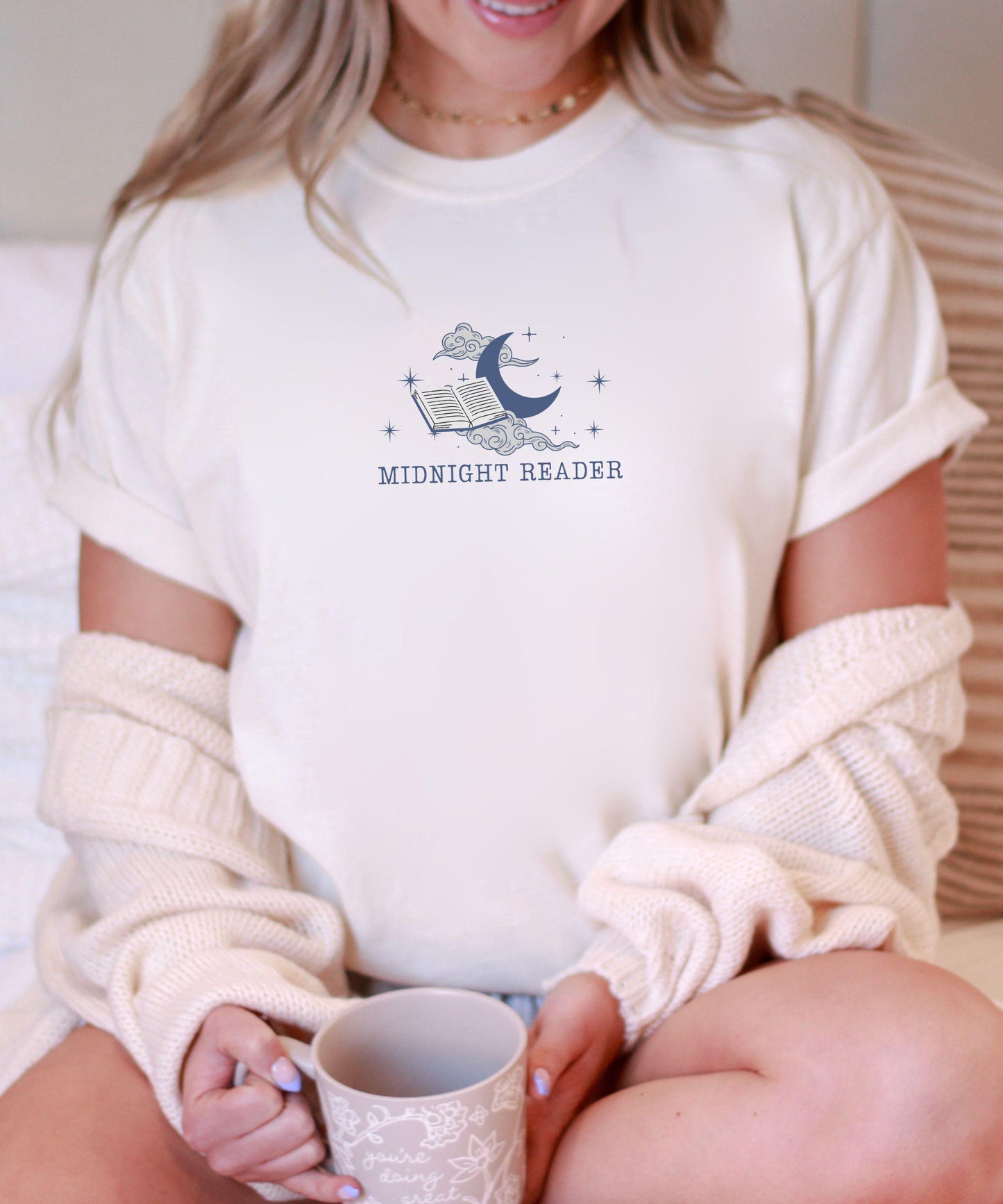 Midnight Reader Shirt, One More Chapter Booktrovert Shirt Late Night Reader, Booktok Merch, Romantasy Reader Shirt Booklover Gifts