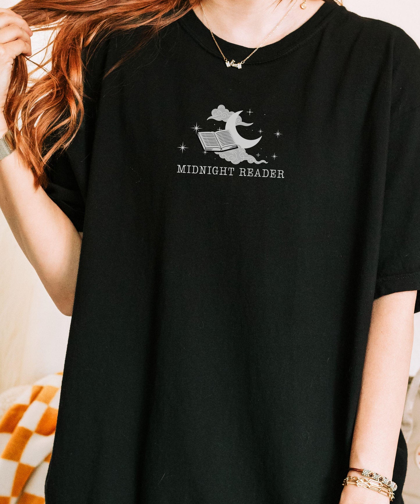 Midnight Reader Shirt, One More Chapter Booktrovert Shirt Late Night Reader, Booktok Merch, Romantasy Reader Shirt Booklover Gifts