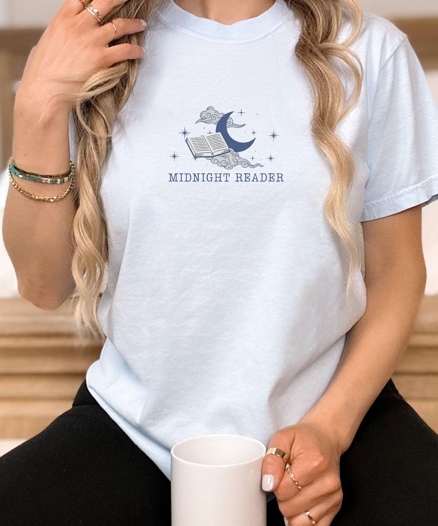 Midnight Reader Shirt, One More Chapter Booktrovert Shirt Late Night Reader, Booktok Merch, Romantasy Reader Shirt Booklover Gifts