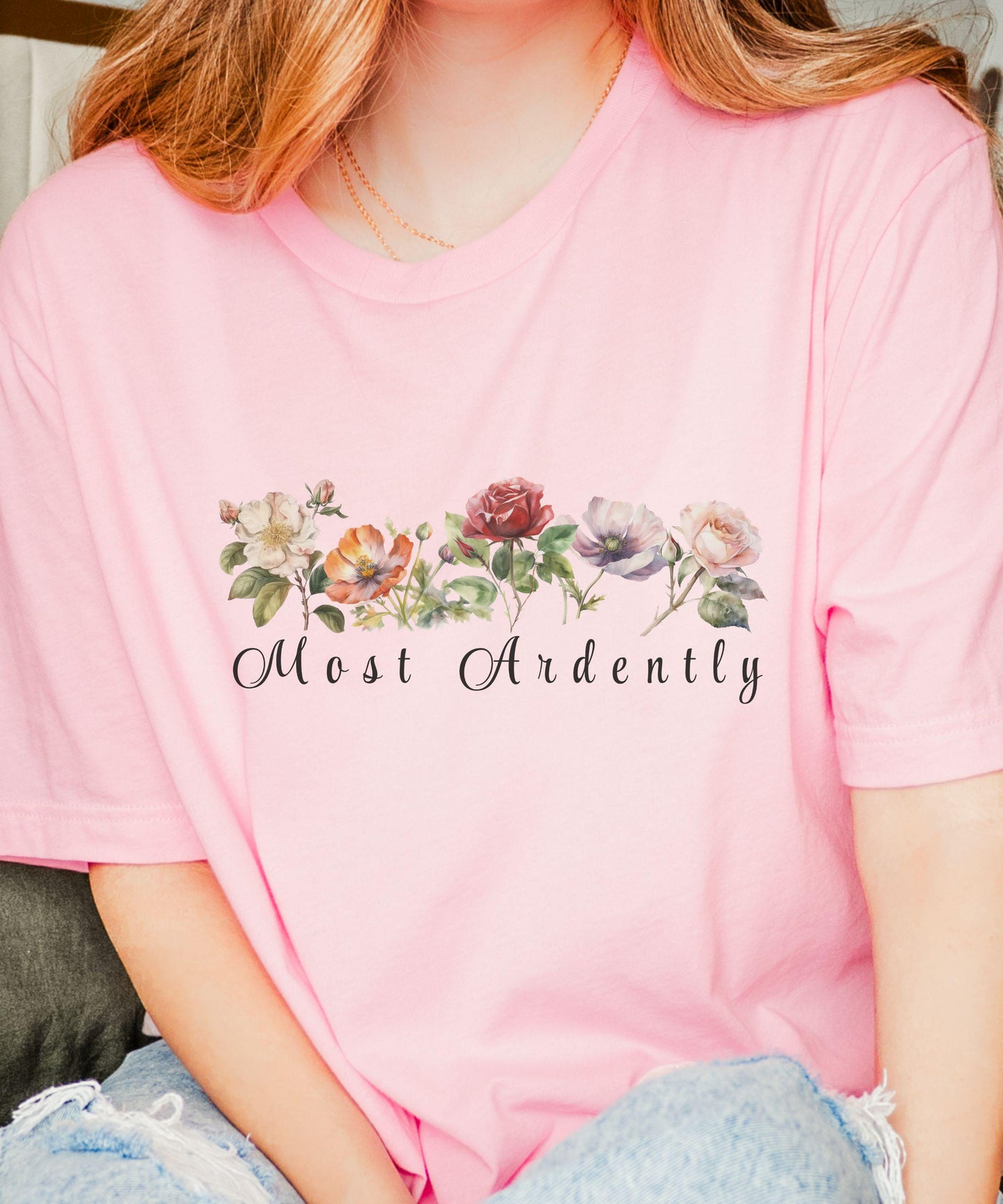 Most Ardently Jane Austen Shirt, Pride and Prejudice Gifts Librariancore Romantic Academia Mr Darcy Romance Book Merch Literary Shirt