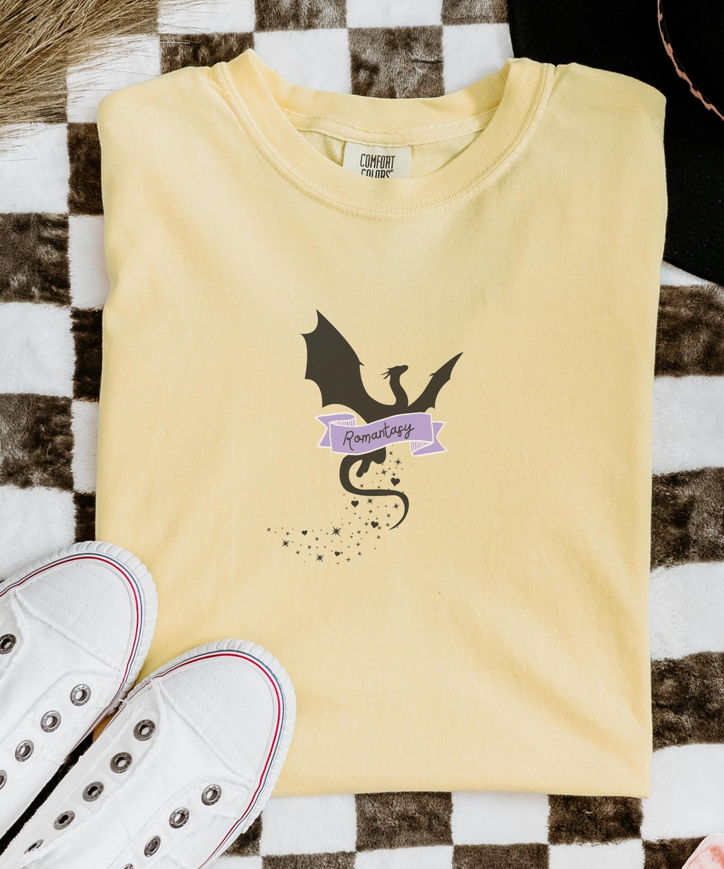 Romantasy Shirt, Dragon Tshirt, Wyvern Shirt, Romance Book Merch, Fantasy Romance Book Shirt Romantasy Apparel, Booklover Gifts