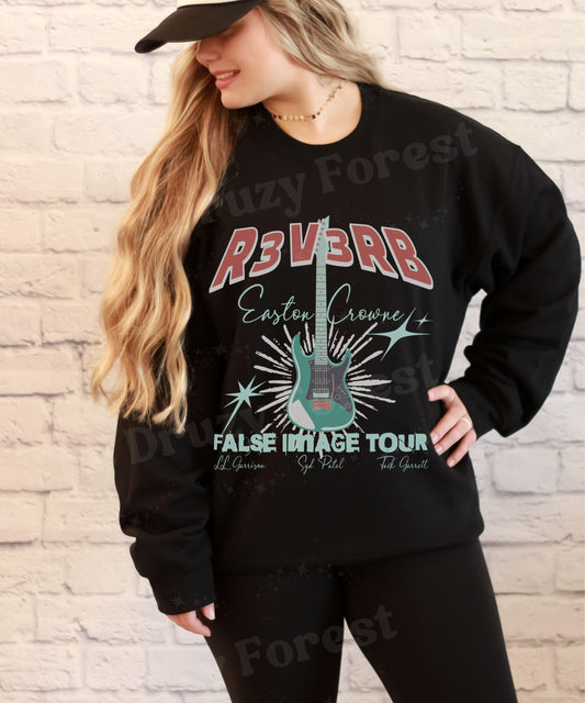 Easton Crowne Reverb Sweatshirt, Reverse Kate Stewart Licensed Book Merch, The Bittersweet Symphony Book Series Merch Sweatshirt