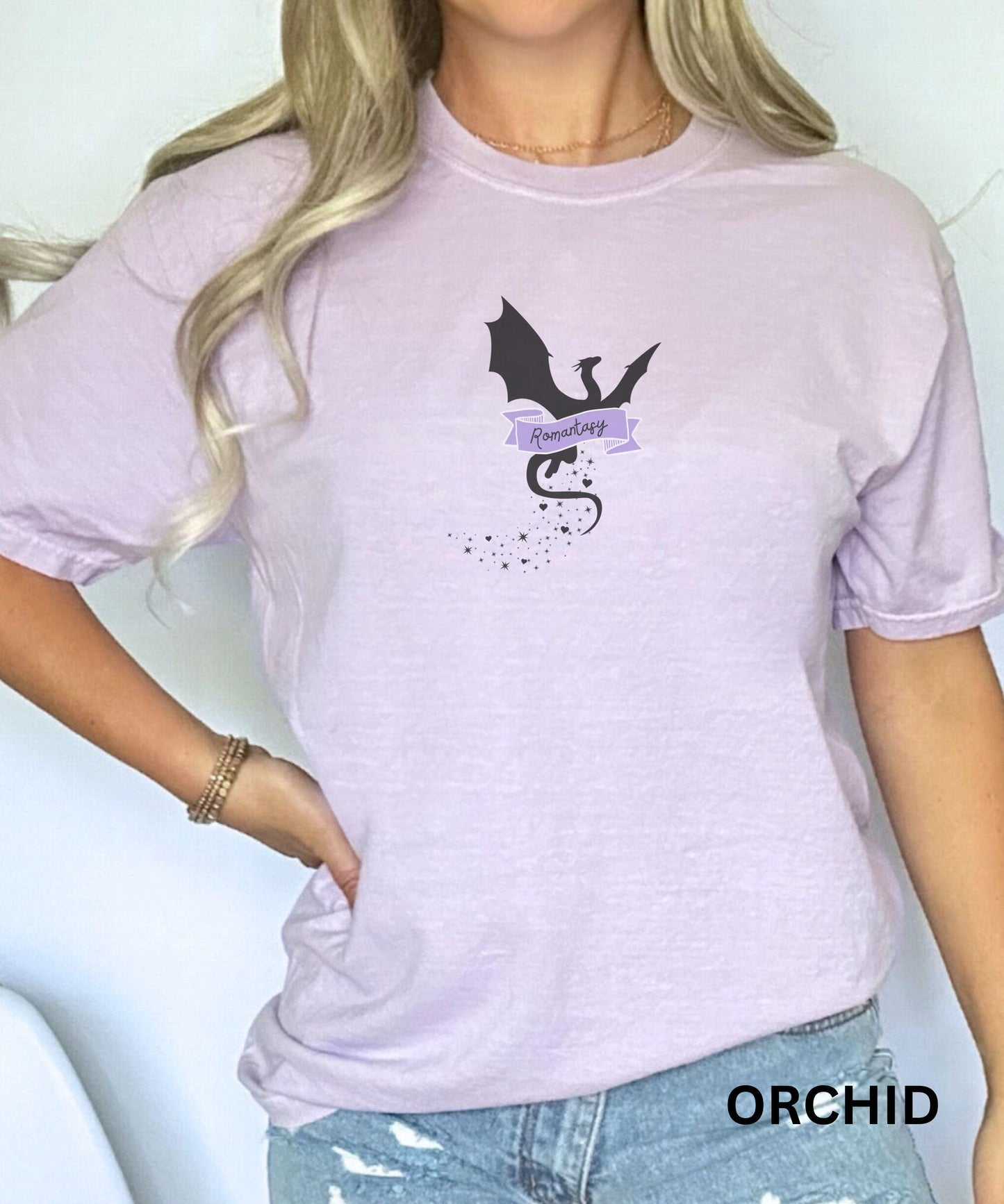 Romantasy Shirt, Dragon Tshirt, Wyvern Shirt, Romance Book Merch, Fantasy Romance Book Shirt Romantasy Apparel, Booklover Gifts