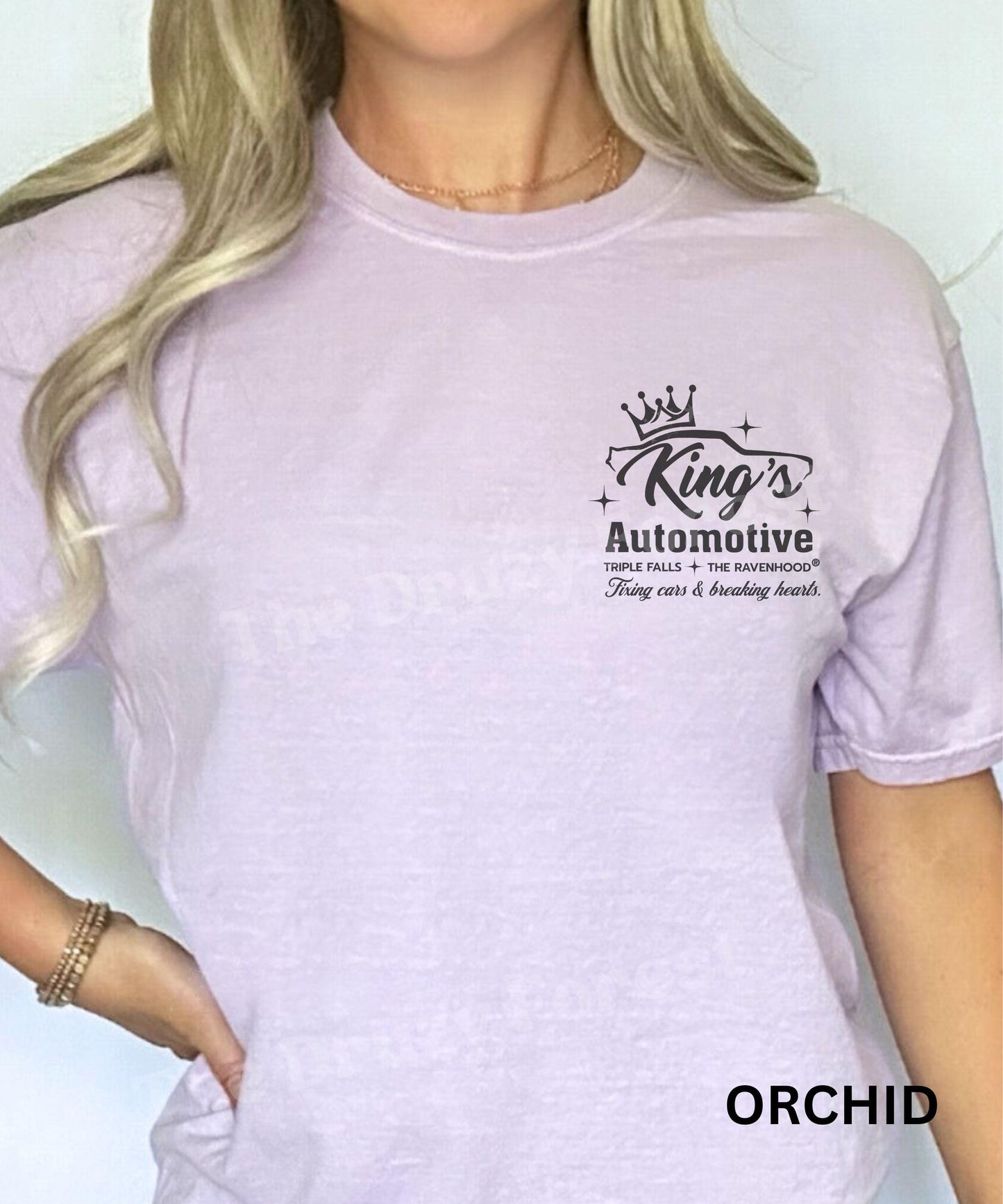 King's Automotive Ravenhood Shirt, Triple Falls Shirt, The Ravenhood Book Series Shirt, Licensed Kate Stewart Book Merch, Exodus Book Merch
