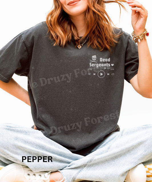 Dead Sergeants Shirt, Drive Kate Stewart Licensed Book Merch, The Bittersweet Symphony Duet Shirt, Reid Crowne TShirt