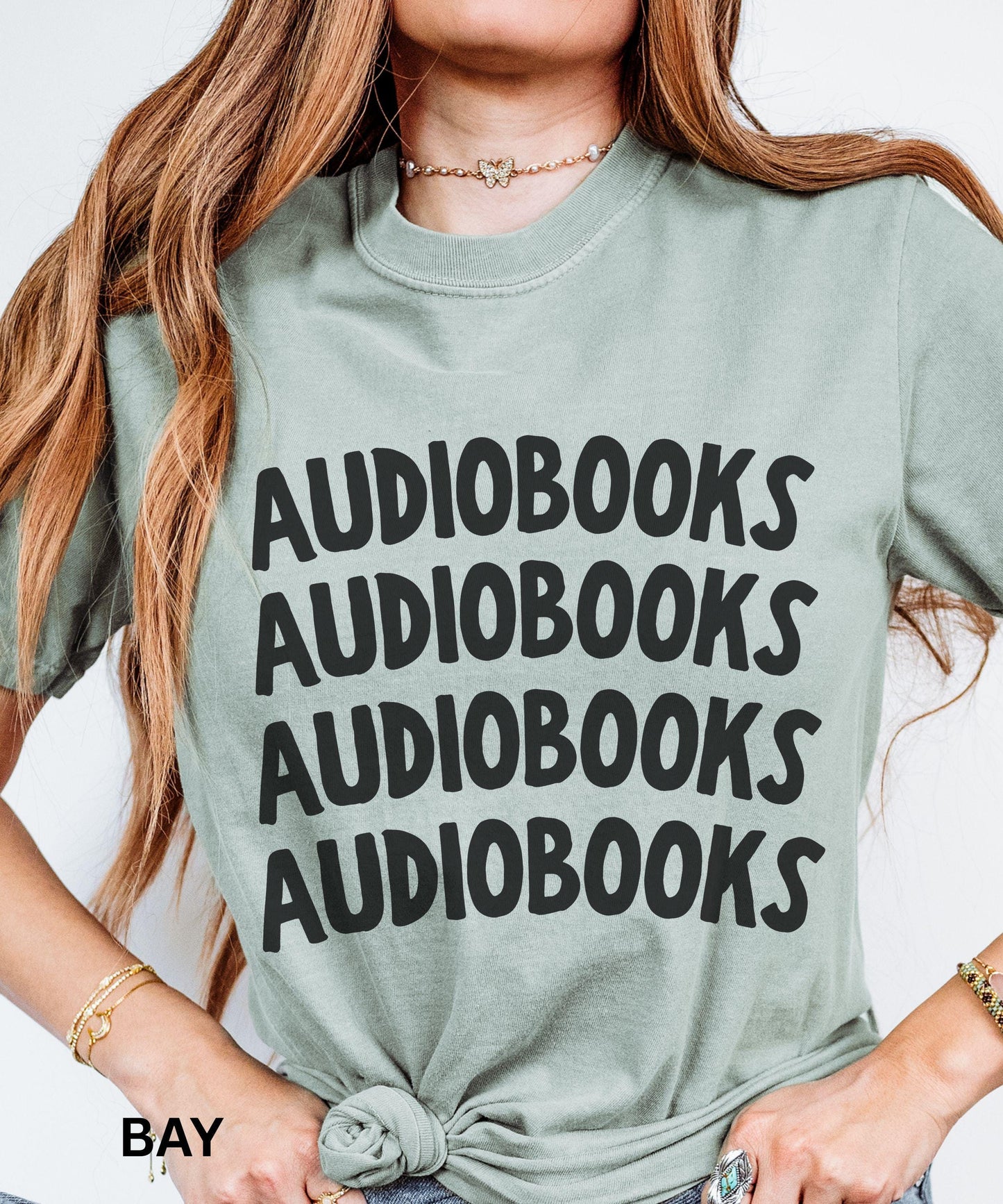 Audiobooks Shirt, Booklover Gifts Shirts for Readers, Audiobook lover Gift Smut Reader Dark Romance Reader Gift Minimalist Downtown Girl Tee