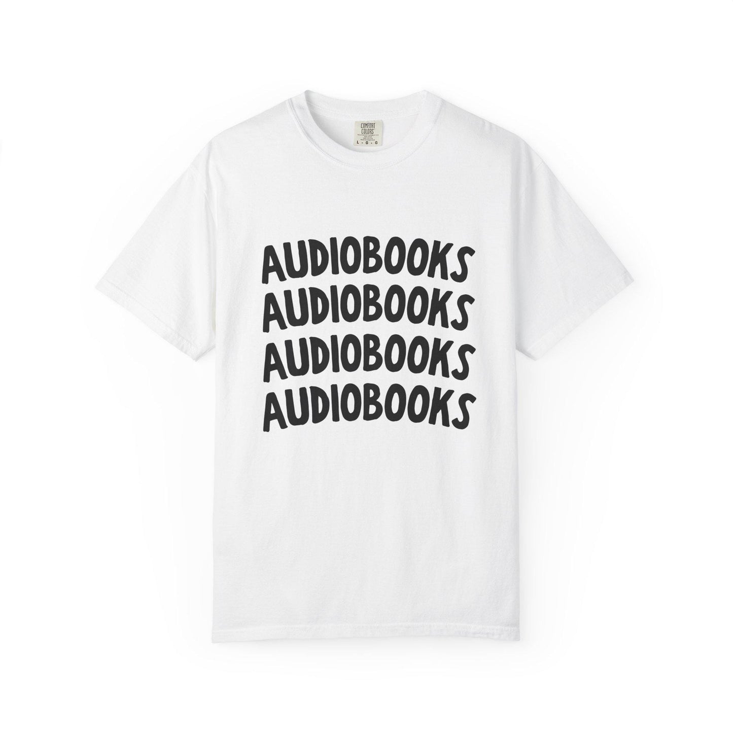 Audiobooks Shirt, Booklover Gifts Shirts for Readers, Audiobook lover Gift Smut Reader Dark Romance Reader Gift Minimalist Downtown Girl Tee
