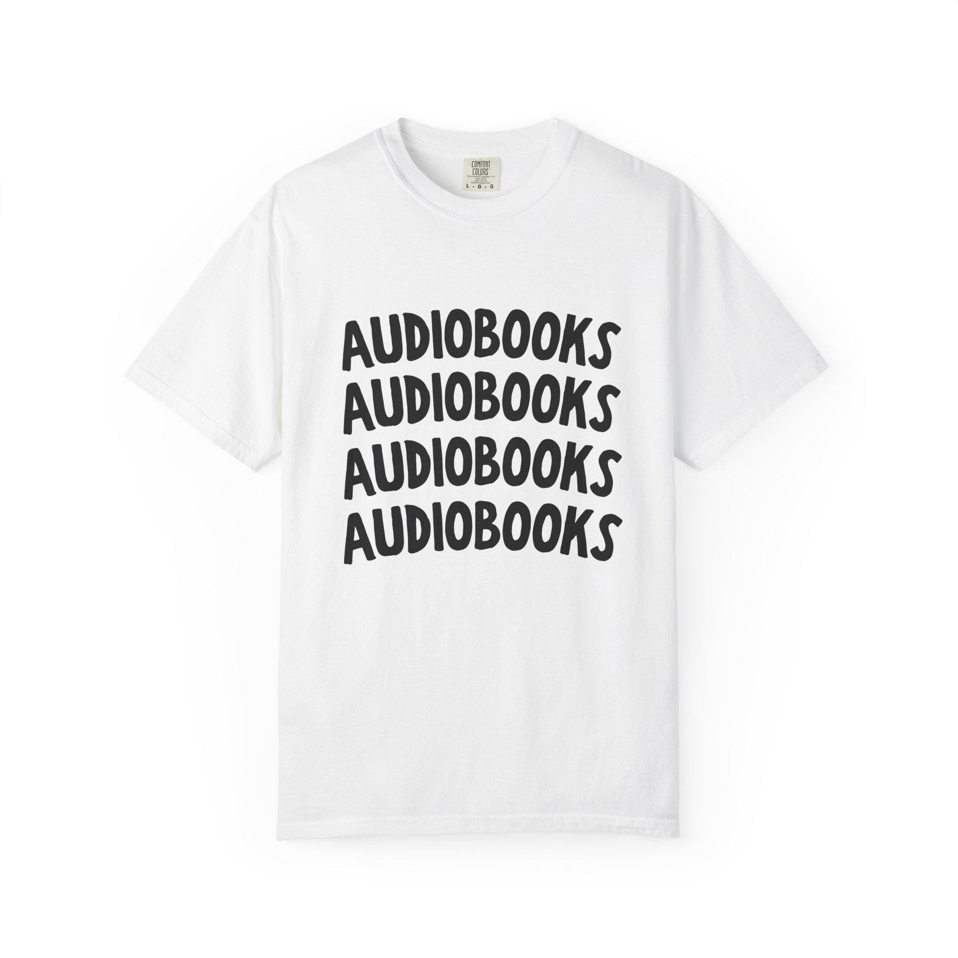 Audiobooks Shirt, Booklover Gifts Shirts for Readers, Audiobook lover Gift Smut Reader Dark Romance Reader Gift Minimalist Downtown Girl Tee