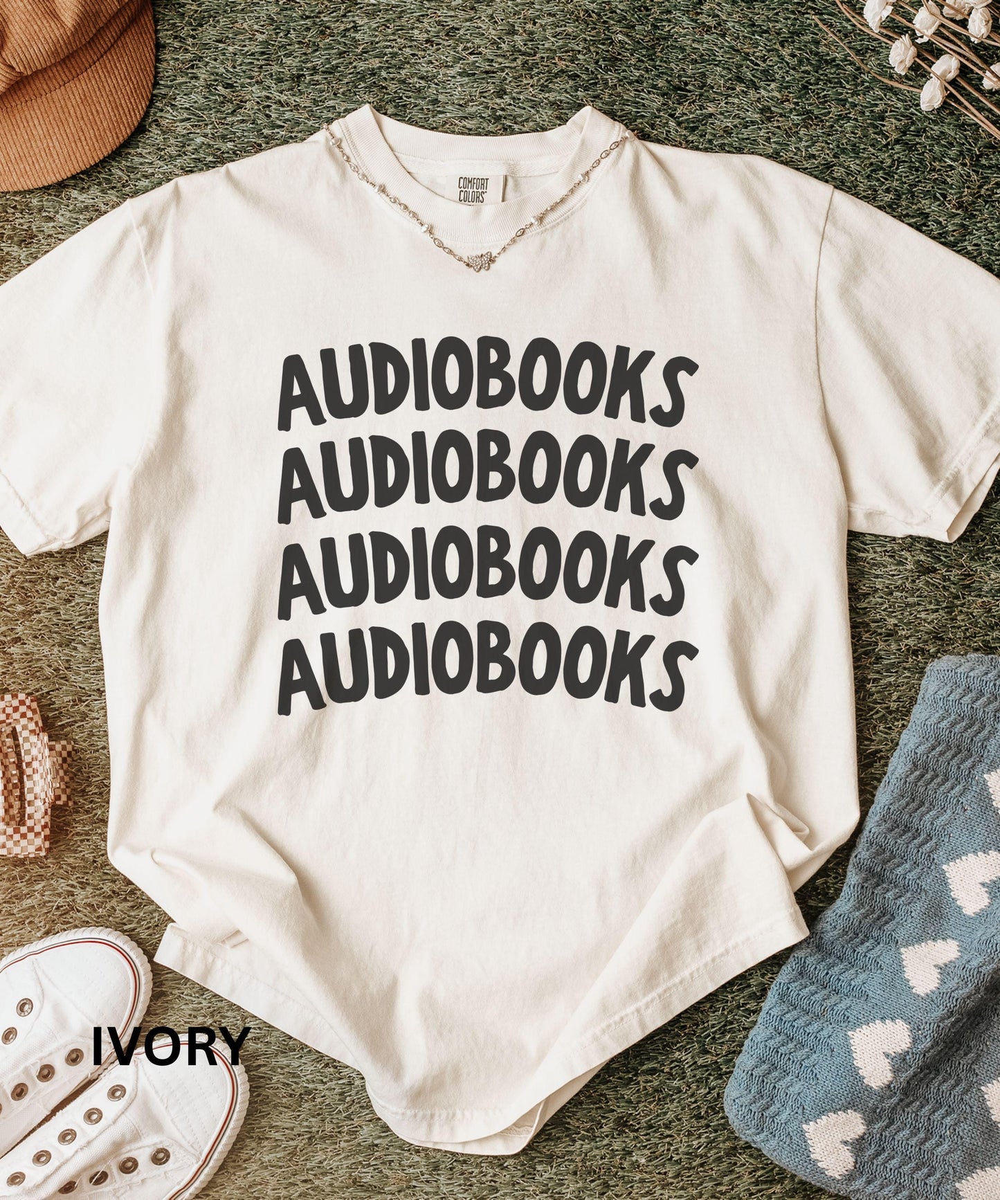 Audiobooks Shirt, Booklover Gifts Shirts for Readers, Audiobook lover Gift Smut Reader Dark Romance Reader Gift Minimalist Downtown Girl Tee