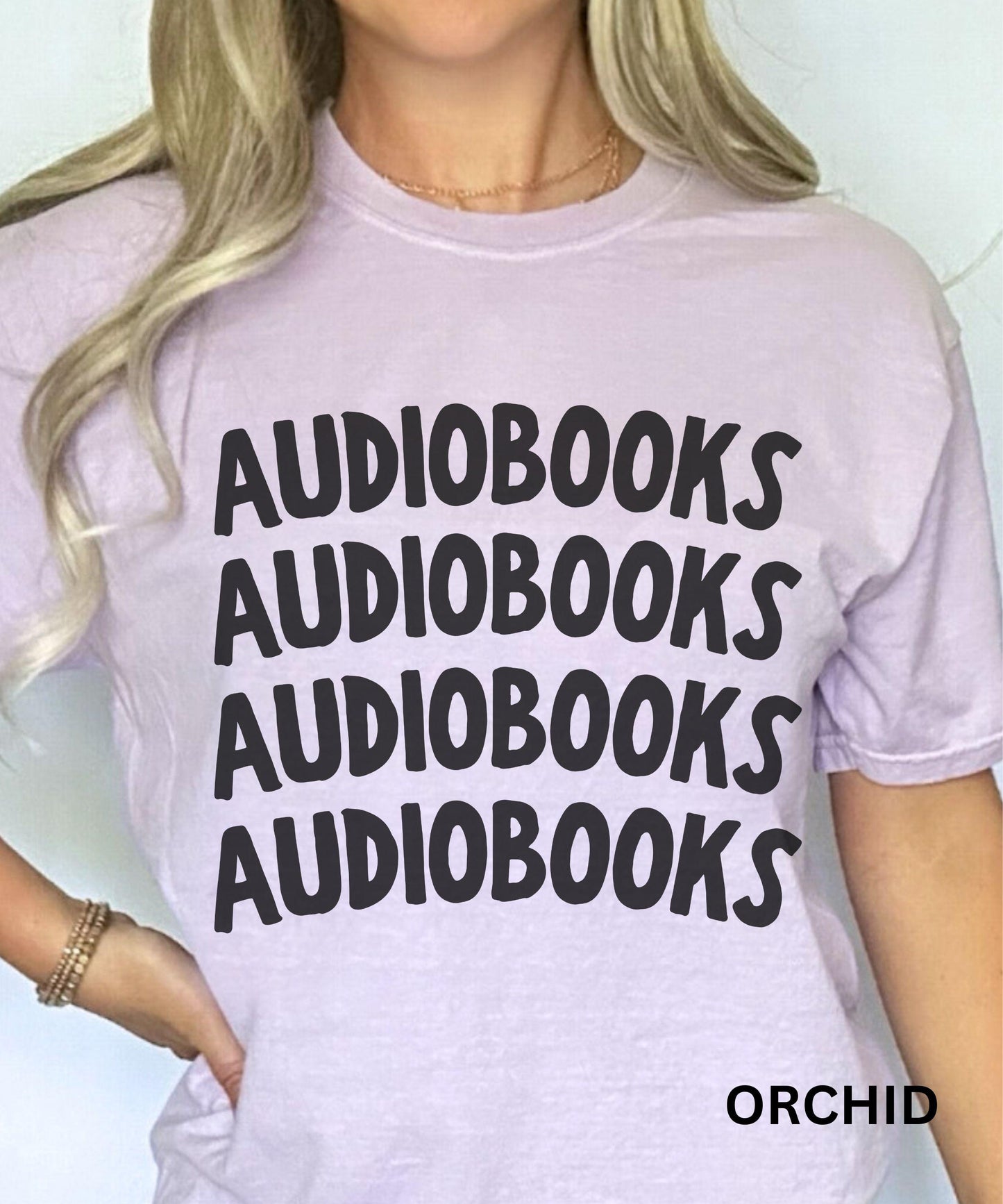 Audiobooks Shirt, Booklover Gifts Shirts for Readers, Audiobook lover Gift Smut Reader Dark Romance Reader Gift Minimalist Downtown Girl Tee
