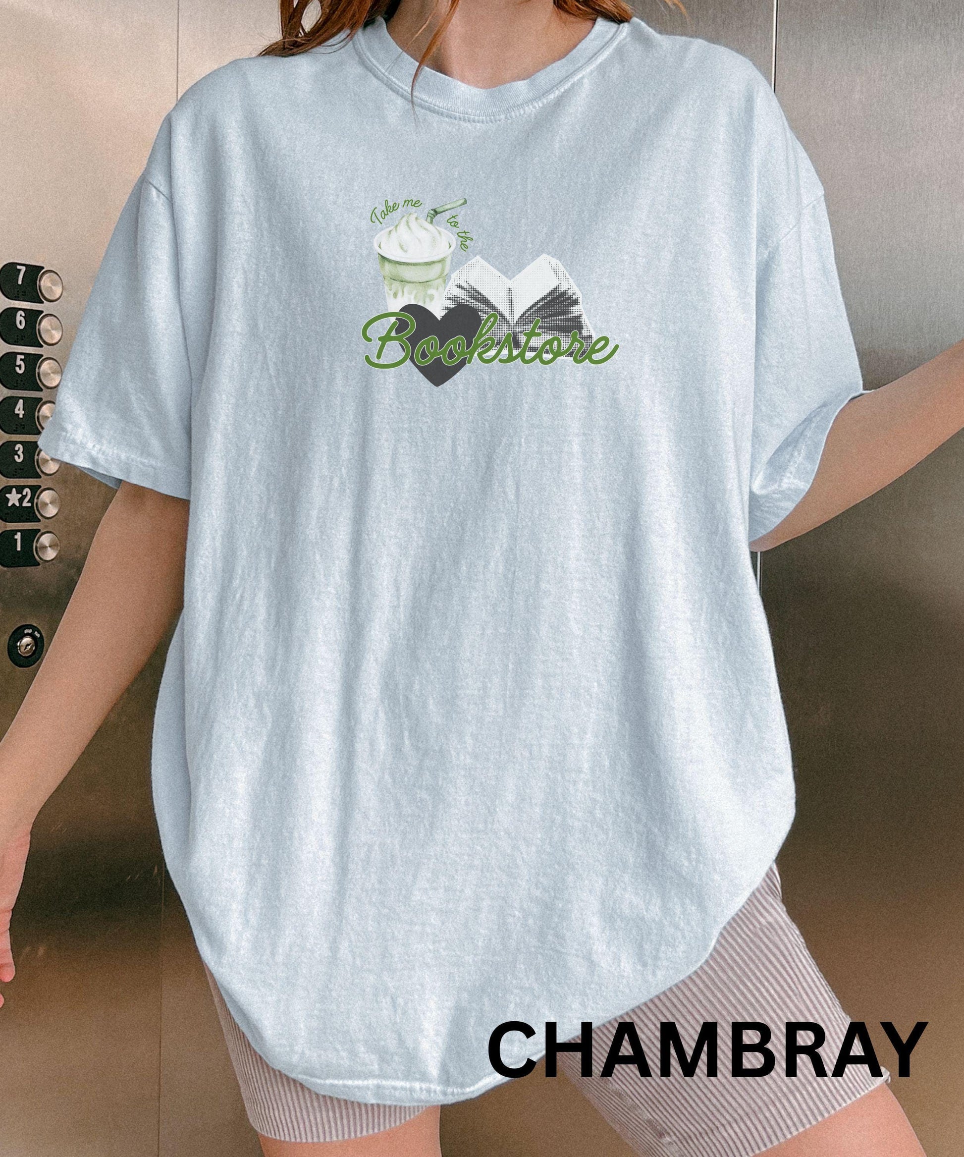Take Me To The Bookstore Shirt, Matcha Shirt, Booklover Tshirt, Bookish Things Book Store Shirt, Bookstagram Merch, Matcha Latte Tee