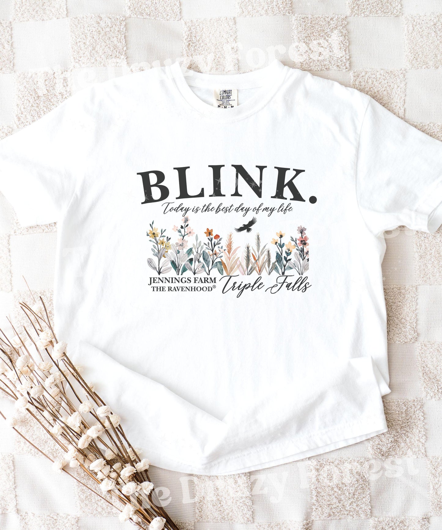 Tyler Jennings Shirt, Licensed Kate Stewart Merch, The Ravenhood Book Series Severed Heart Blink Shirt, Jennings Farm Triple Falls Shirt