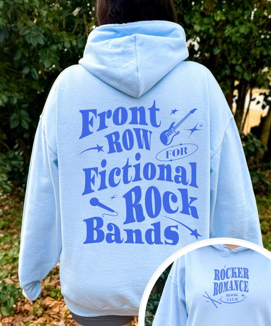 Rocker Romance Book Club Hoodie: Booktok Merch Romance Book Merch Book Tropes Fictional Rock Bands Why Choose Book Boyfriends Reading Hoodie