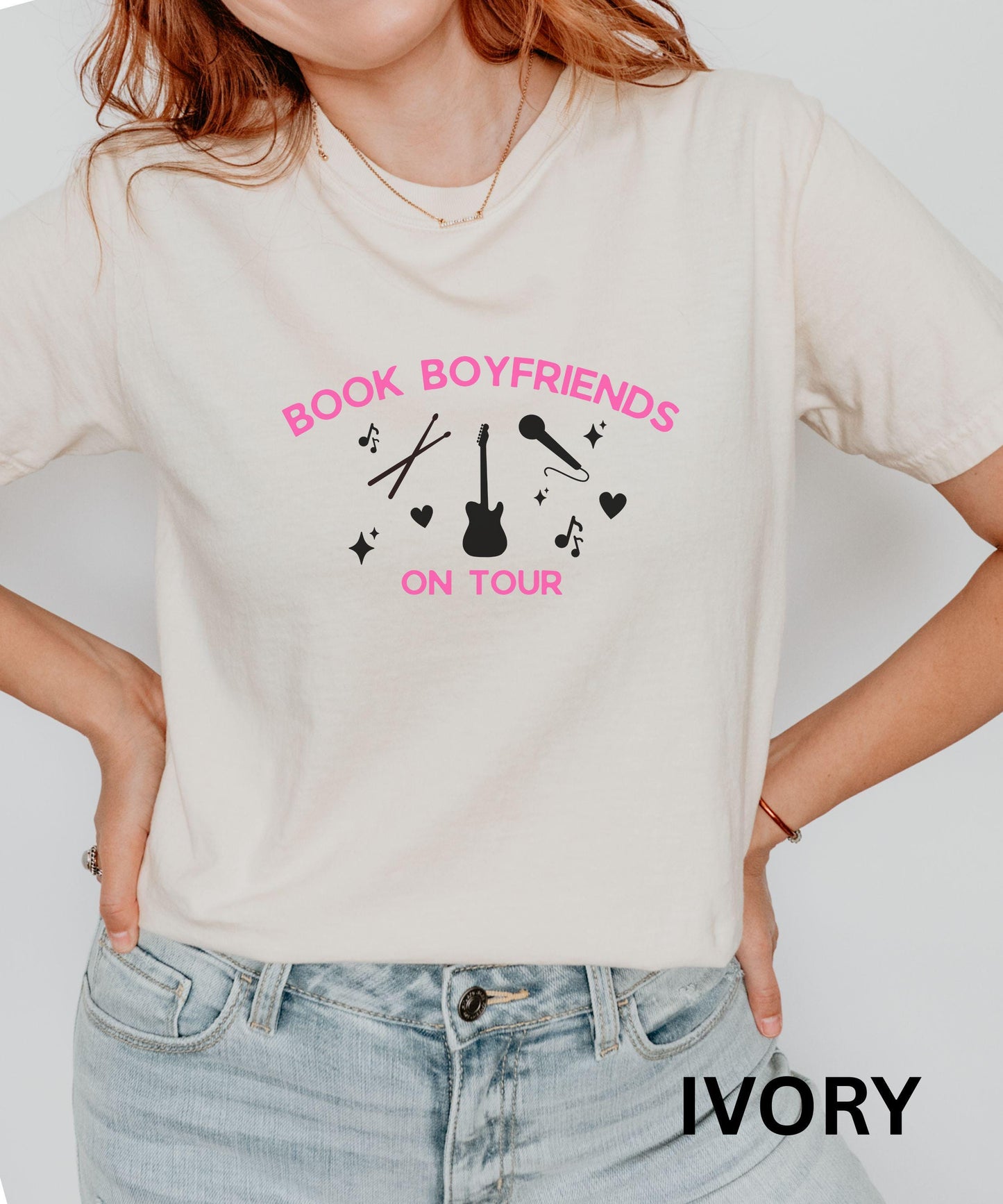 Rocker Romance Book Shirt: Book Boyfriends On Tour Book Merch, Romance Books Shirt, Rock Fan Book Tropes Shirt, Why Choose Smut Reader Shirt