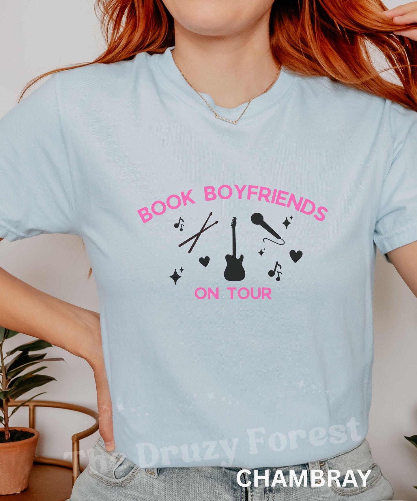 Rocker Romance Book Shirt: Book Boyfriends On Tour Book Merch, Romance Books Shirt, Rock Fan Book Tropes Shirt, Why Choose Smut Reader Shirt