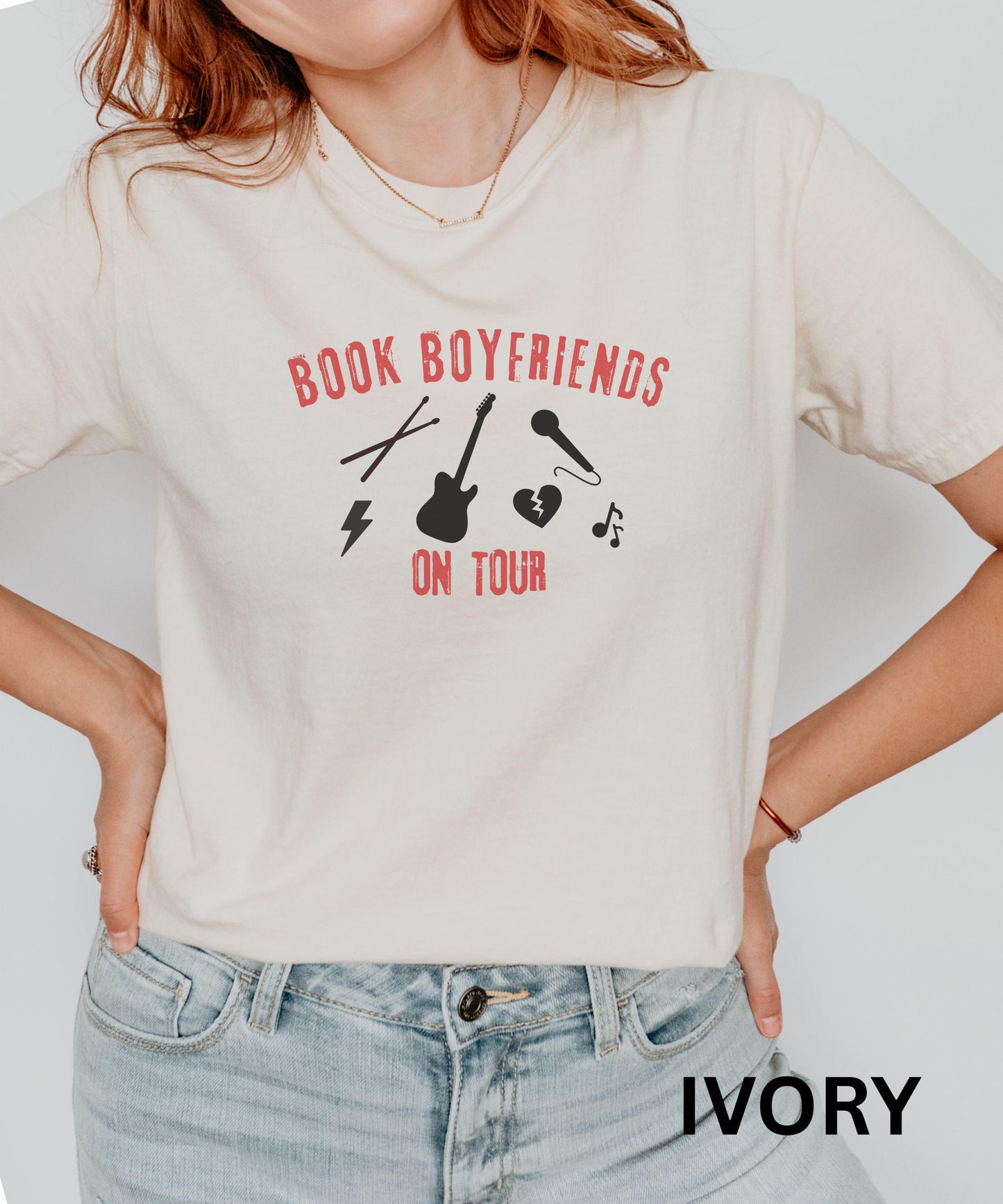 Rocker Romance Book Shirt: Book Boyfriends On Tour Book Merch, Romance Books Shirt, Rock Fan Book Trope Shirt, Why Choose Smut Reader Shirt
