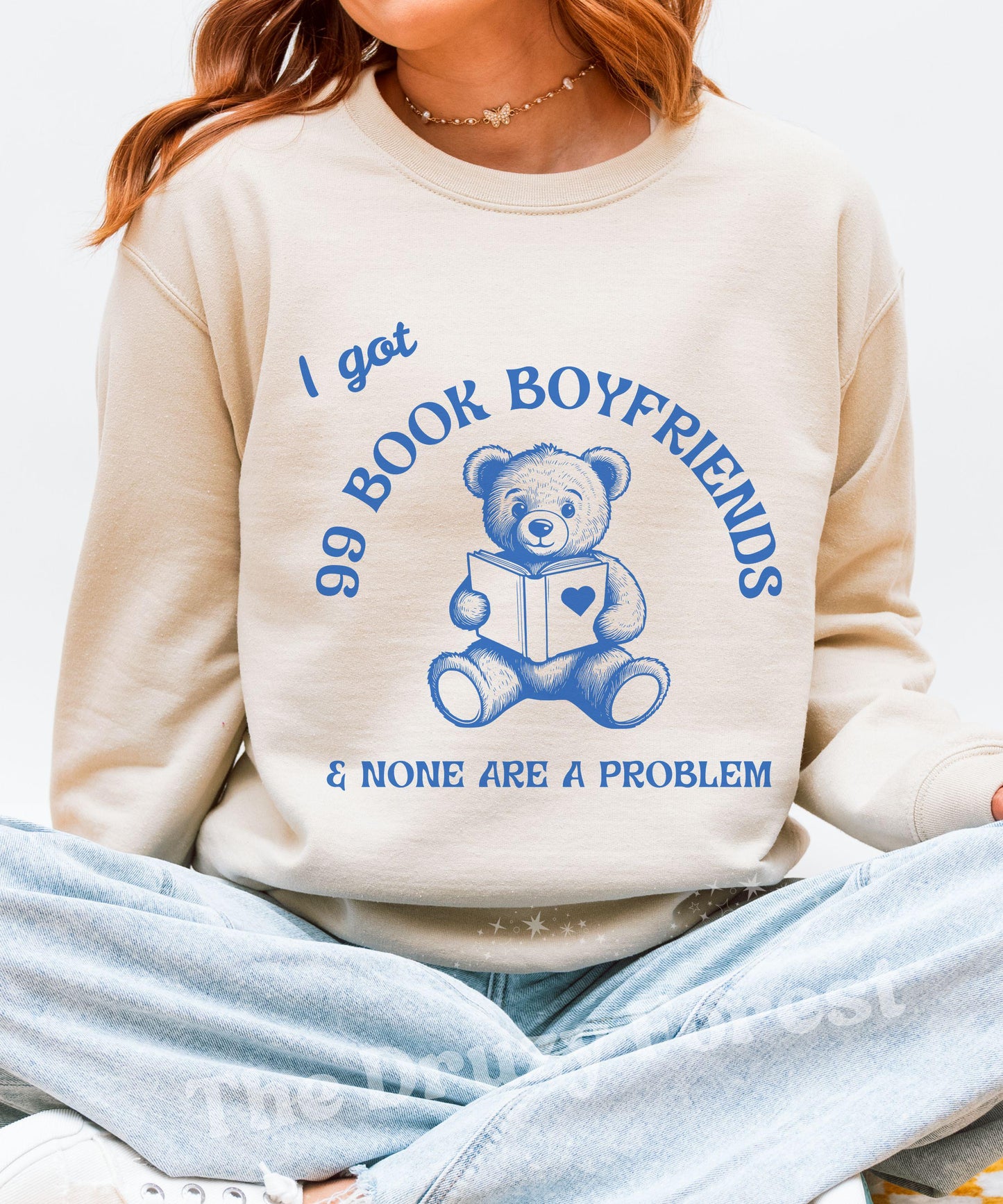 Bookish Meme Shirt: I got 99 Book Boyfriends Sweatshirt, Dark Romance Book Merch, Morally Gray Romantasy Smut Reader Shirt, Booktok Merch