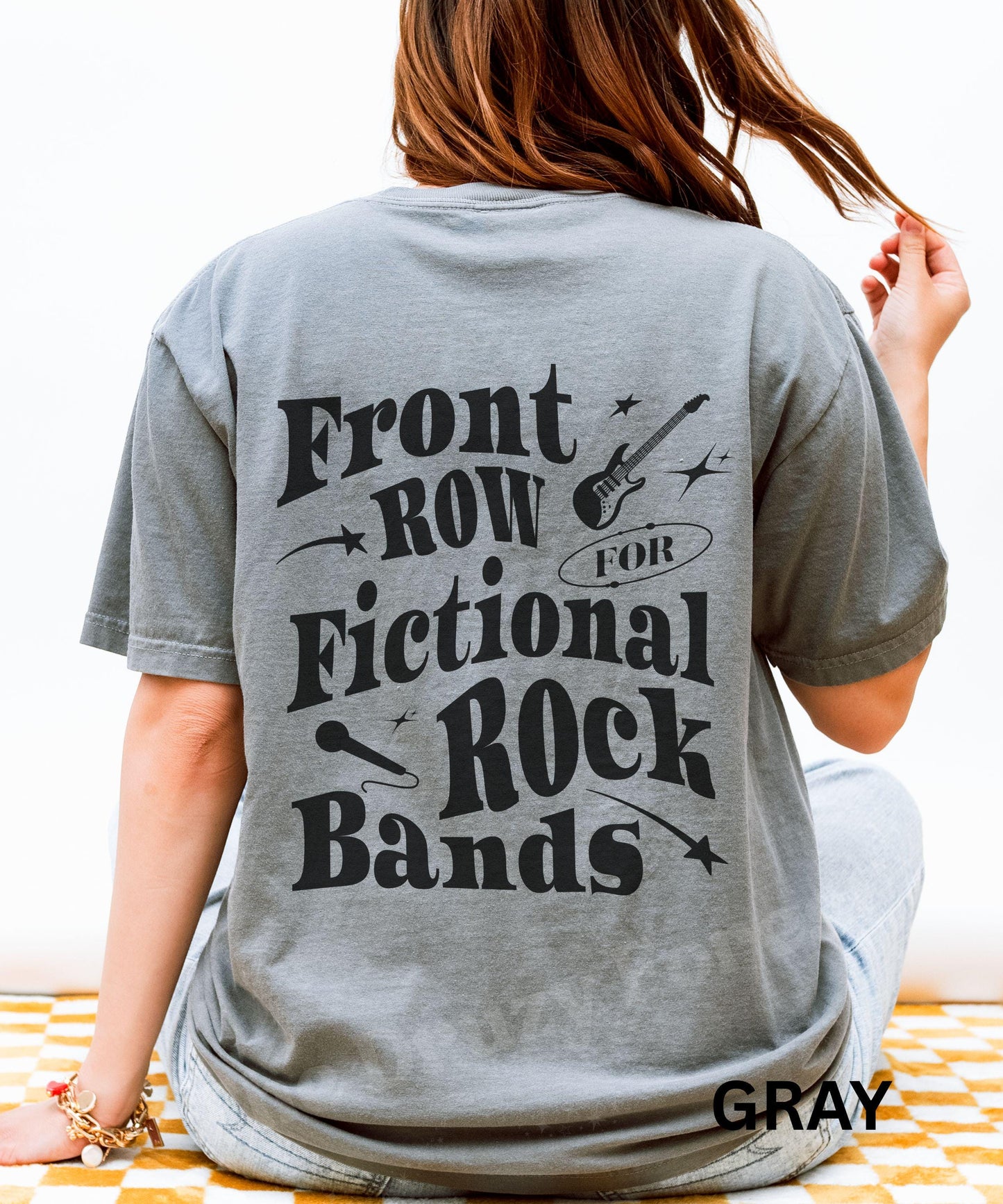 Rocker Romance Book Club T-Shirt: Booktok Merch, Dark Romance Book Merch, Book Tropes, Fictional Rock Bands Why Choose Book Boyfriends Shirt
