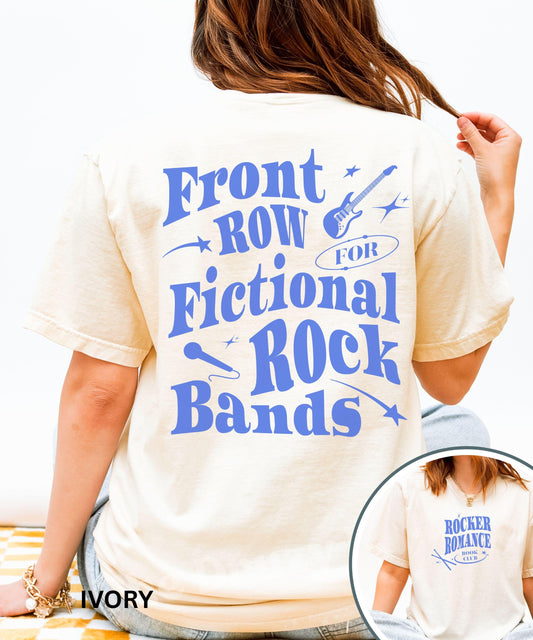 Rocker Romance Book Club T-Shirt: Booktok Merch, Dark Romance Book Merch, Book Tropes, Fictional Rock Bands Why Choose Book Boyfriends Shirt