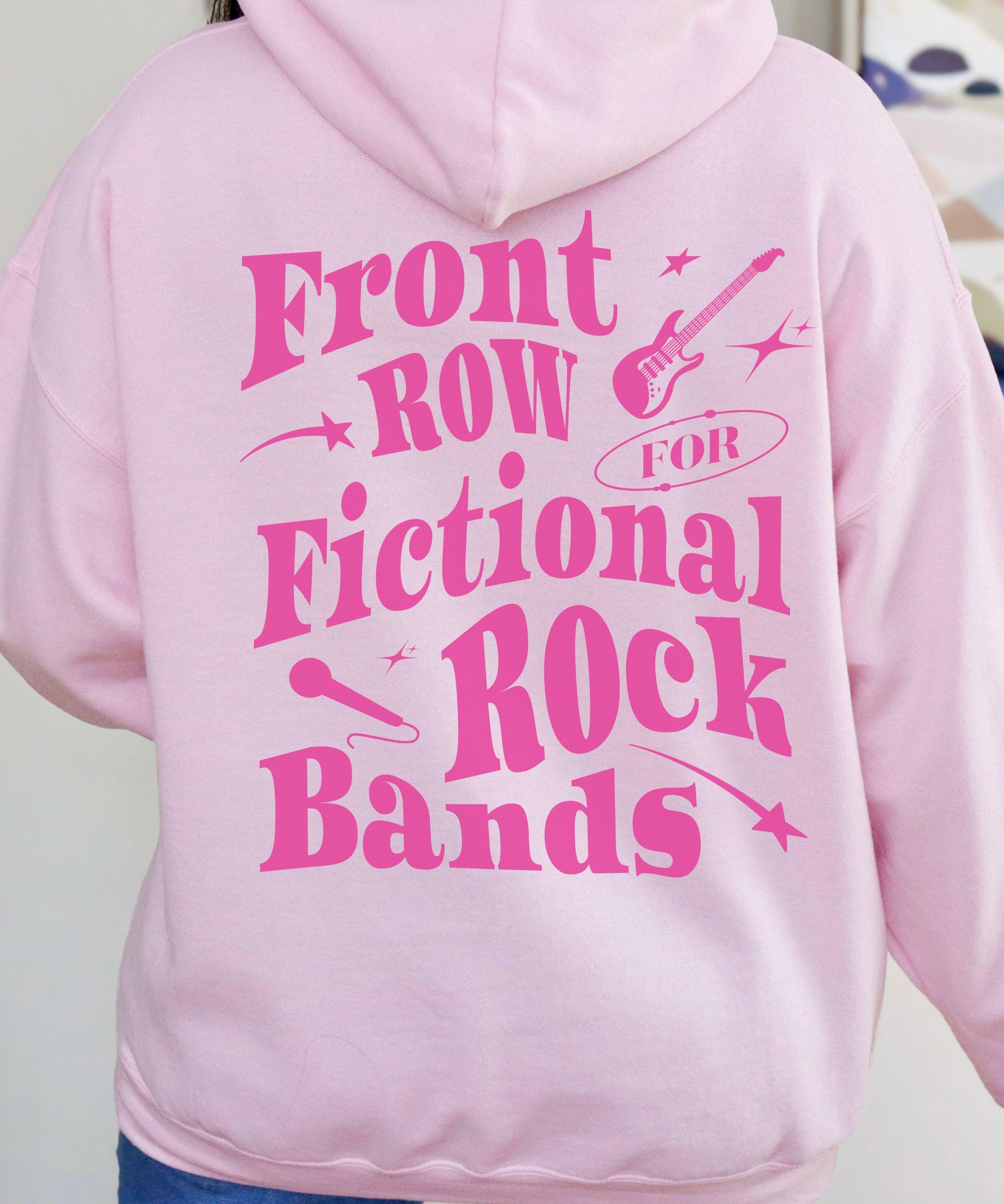 Rocker Romance Book Club Hoodie: Booktok Merch Romance Book Merch Book Tropes Fictional Rock Bands Why Choose Book Boyfriends Reading Hoodie