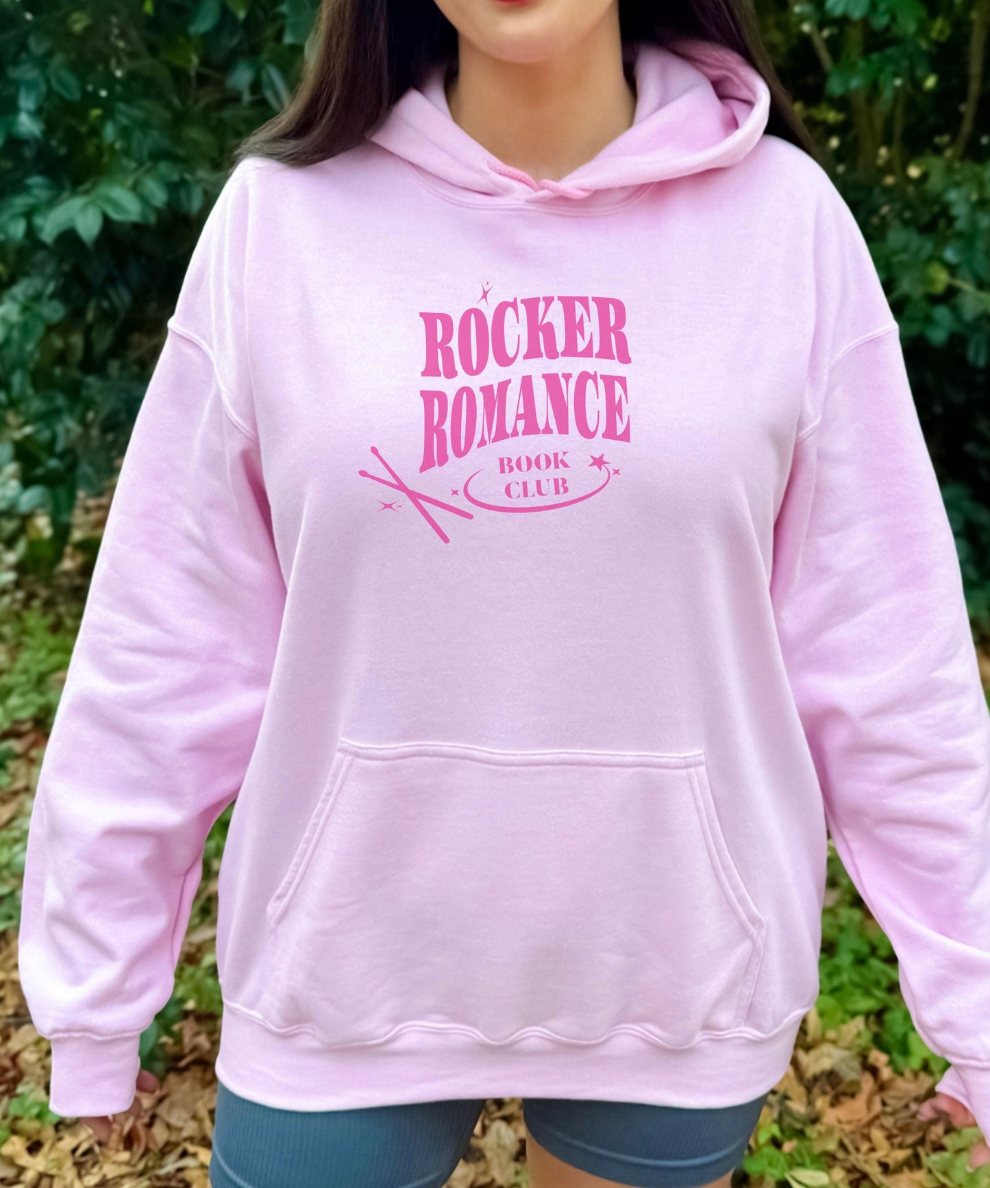 Rocker Romance Book Club Hoodie: Booktok Merch Romance Book Merch Book Tropes Fictional Rock Bands Why Choose Book Boyfriends Reading Hoodie