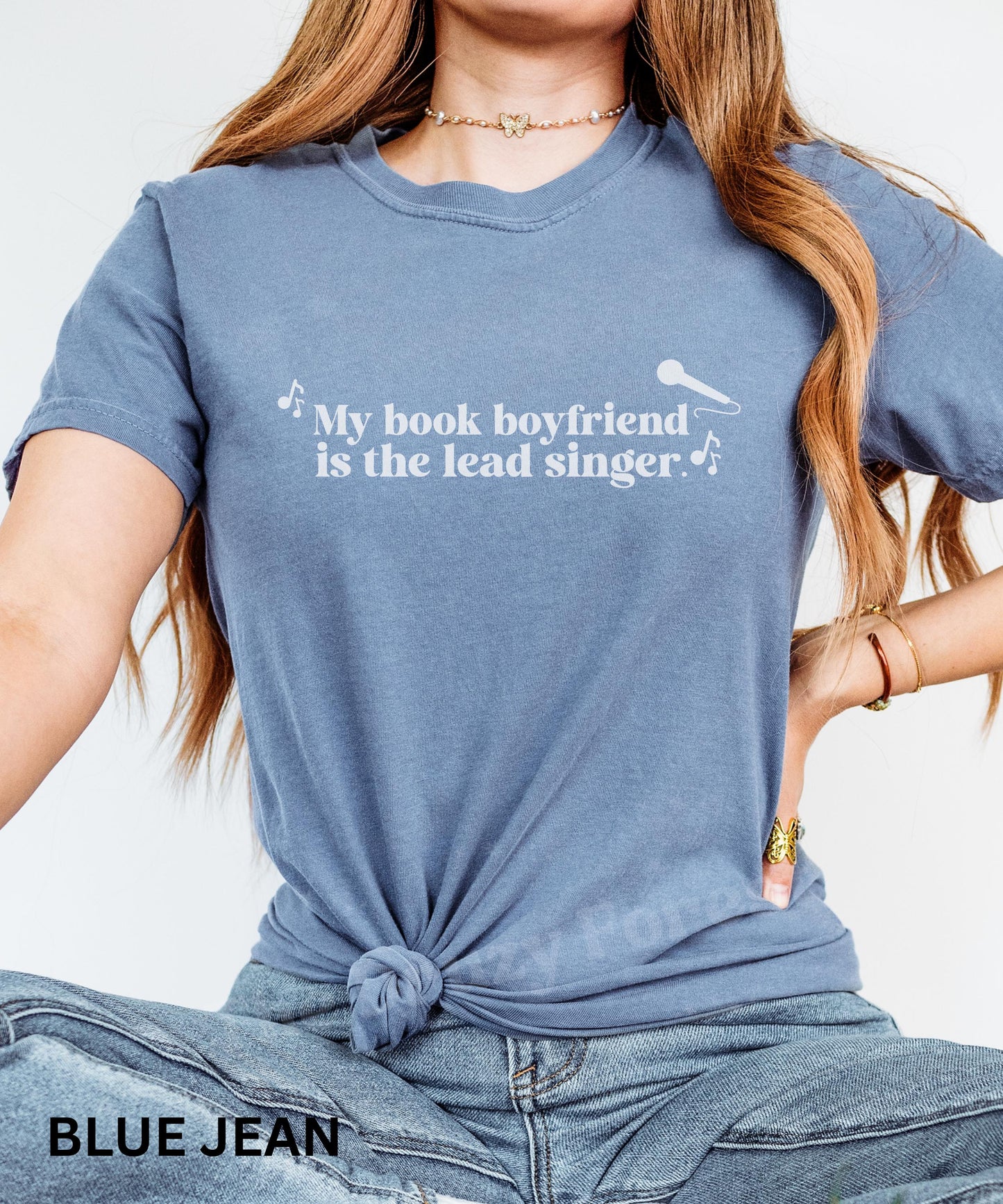 Rocker Romance Shirt: My Book Boyfriend Is The Lead Singer, Dark Romance Book Merch, Book Trope Romance World Tour, Smut Reader Shirt,