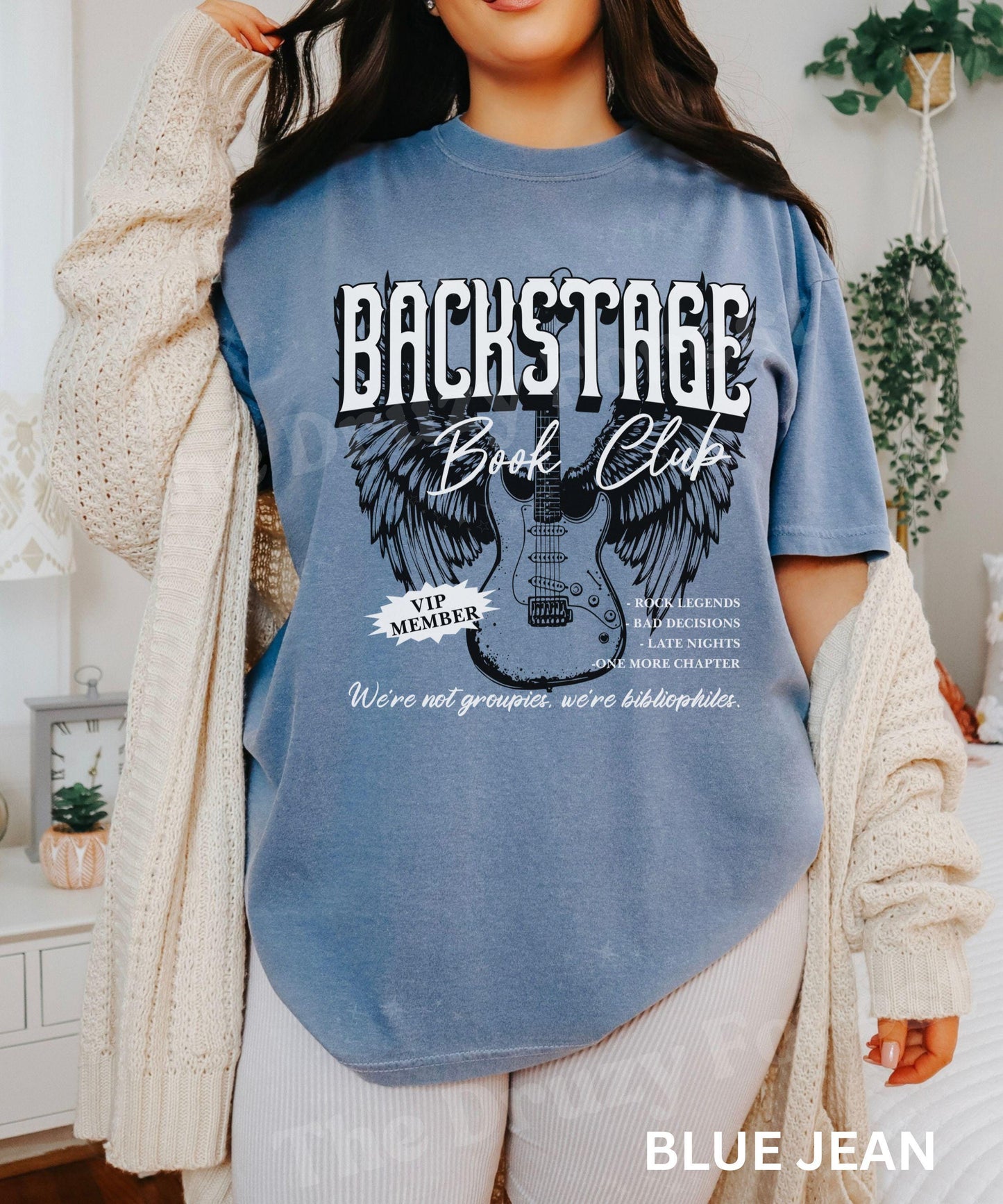 Rocker Romance Book Merch, Backstage Book Club, Romance Books Shirt, Romance Tropes Shirt, Morally Grey Smut Reader Shirt, Bookish Band Tee