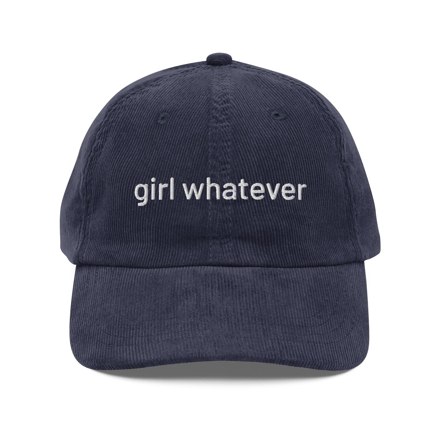 Girl Whatever Vintage corduroy cap