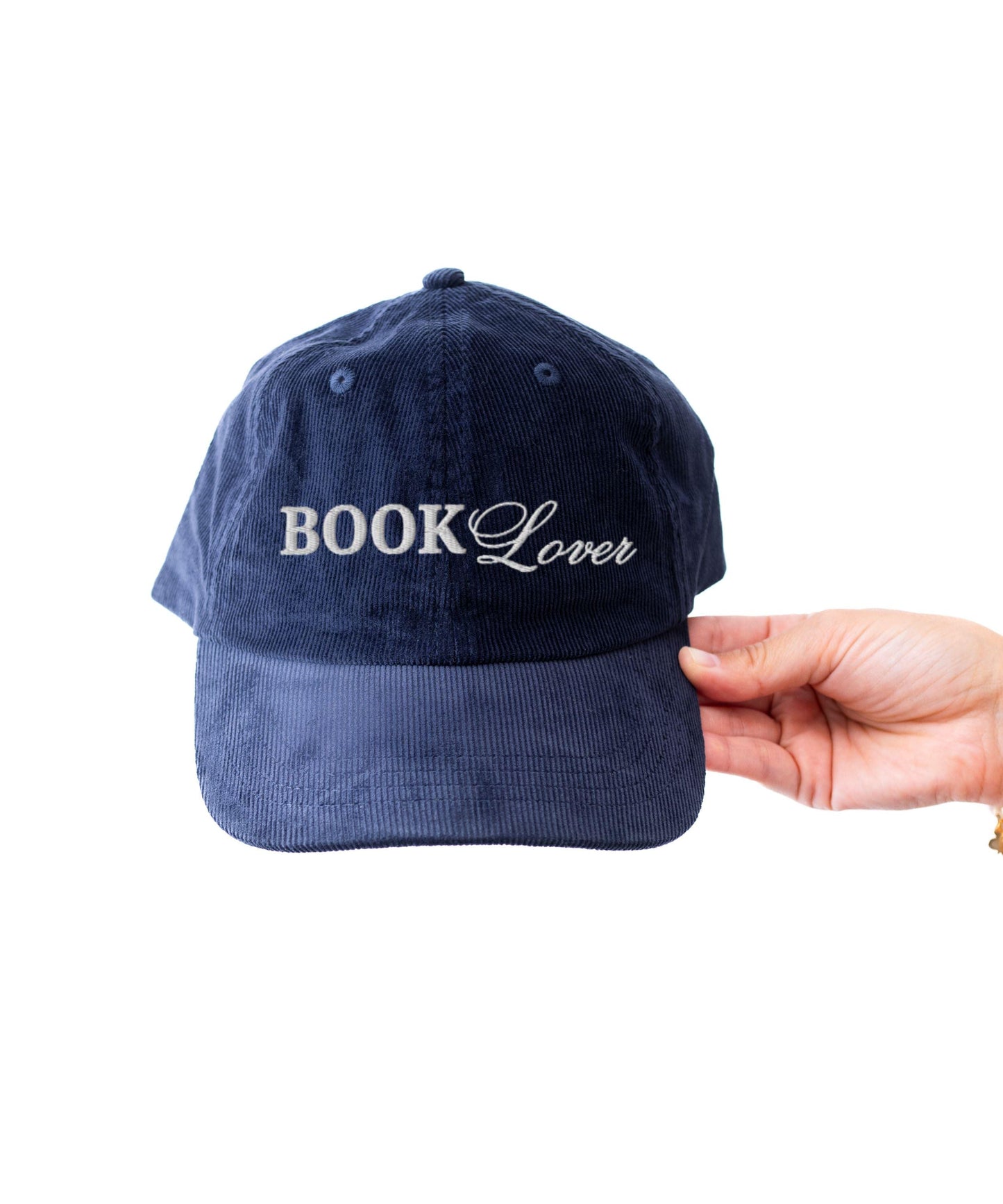 Book Lover Embroidered Corduroy Hat: Bookish Hat Fall Gift for Booklovers BookLover Gifts, Booklover Hat, Bookish Things, Bookclub Gift