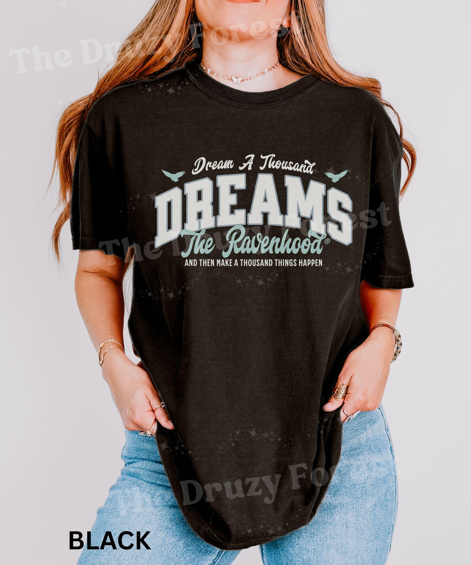 Dream A Thousand Dreams Ravenhood Shirt: Licensed Kate Stewart Book Merch, The Ravenhood Book Series TShirt, Exodus Tobias King Quote