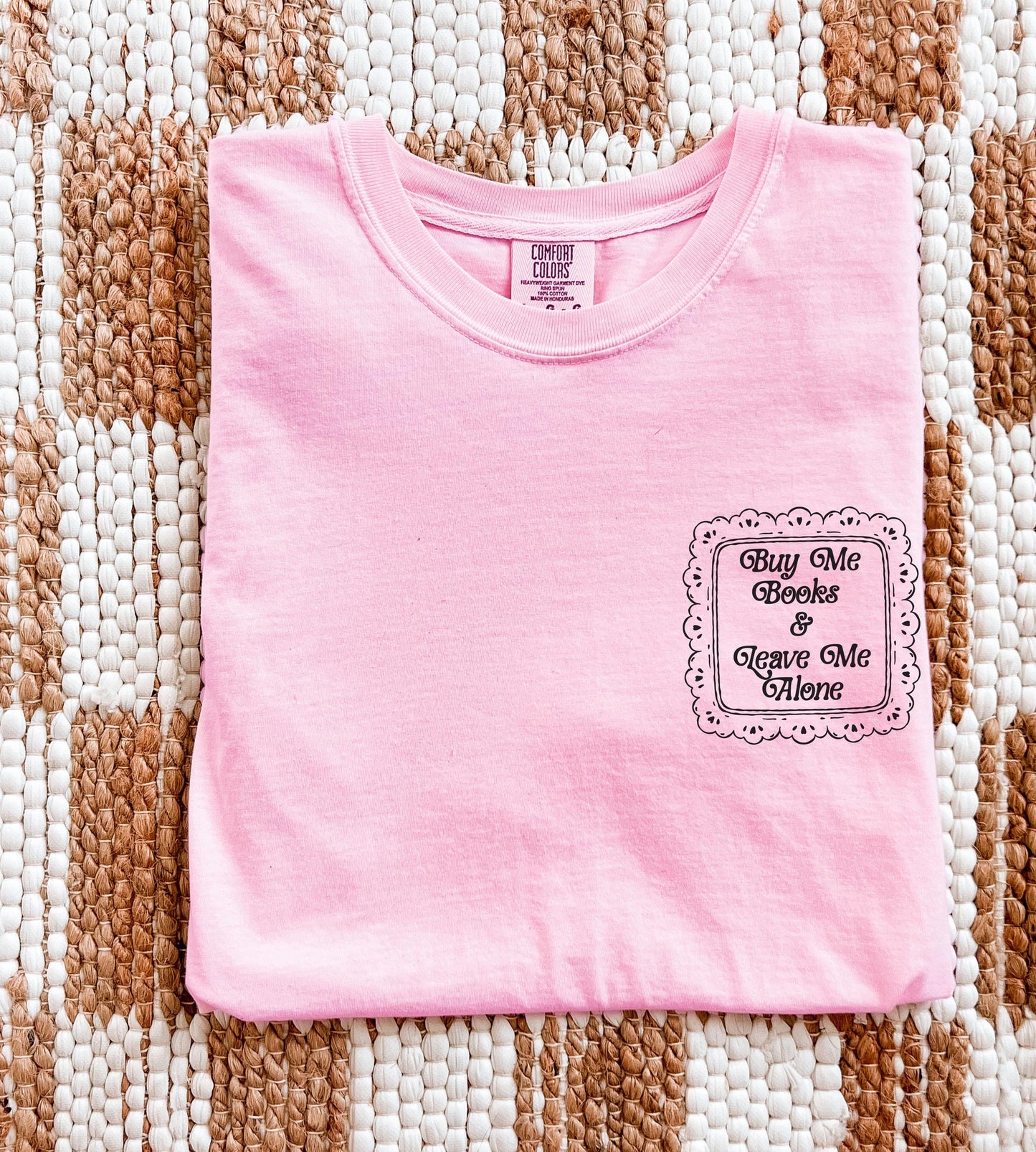 Buy Me Books and Leave Me Alone Shirt, Booklover Gift, Bookish Shirts for Moms, Booktrovert Tshirt, Tired Mom Shirt Coquette Reading Shirts