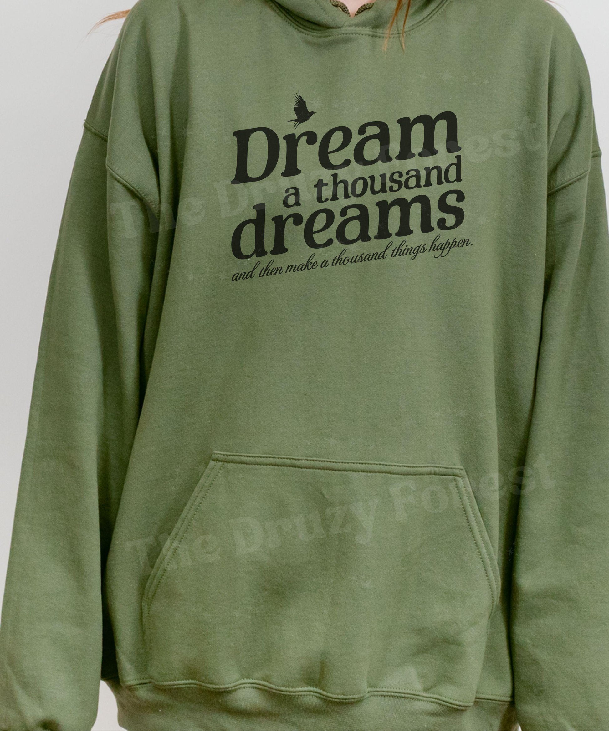 The Ravenhood Dream a Thousand Dreams Hoodie: Licensed Kate Stewart, Keep Reading Dominic Tobias King, Sean, Tyler Jennings Sweatshirt