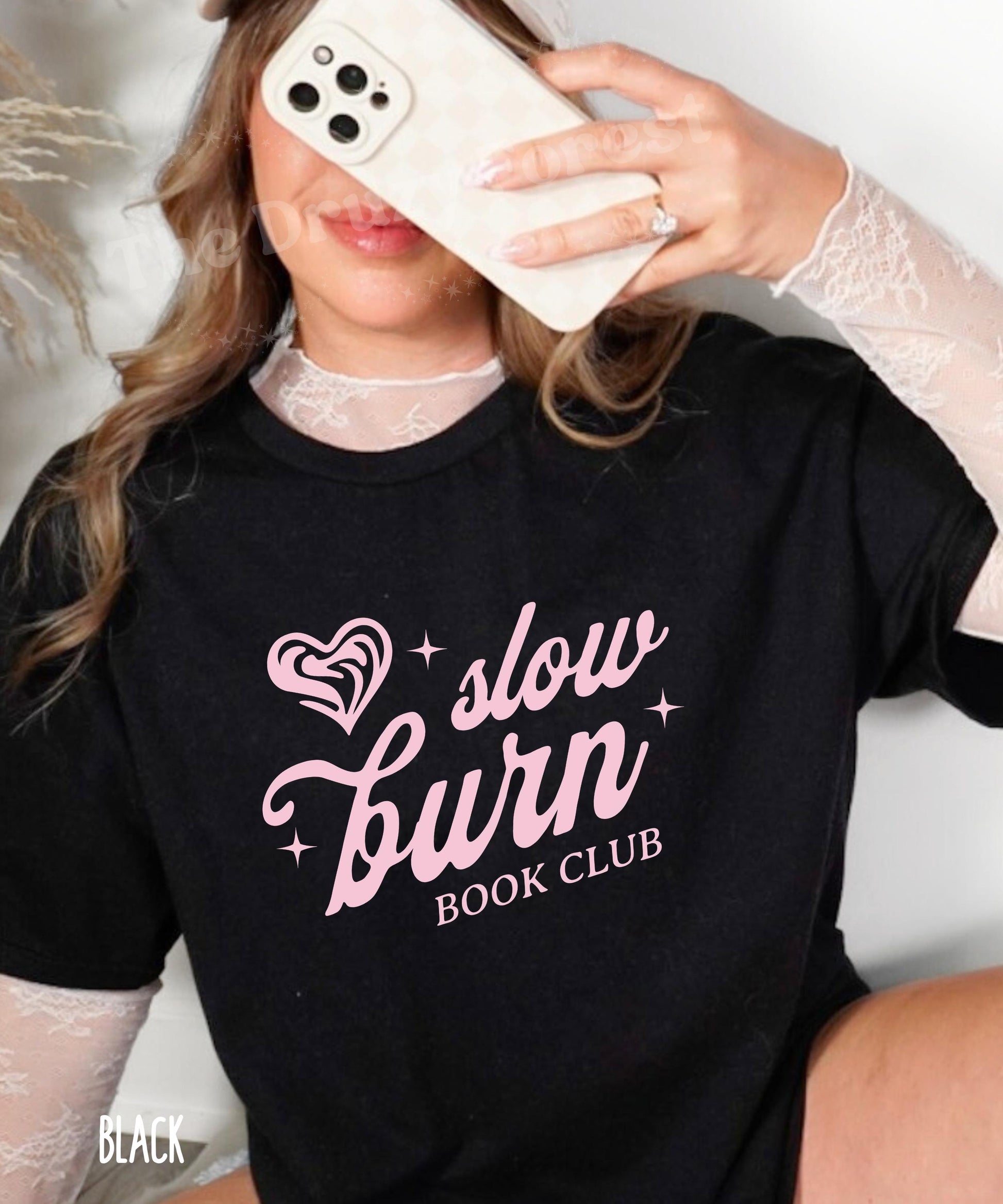 Slow Burn Book Club Comfort Colors Tshirt, Book Related Gifts, Book Trope Shirt, Romance Book Merch Bookish Tees, Smut reader Shirt
