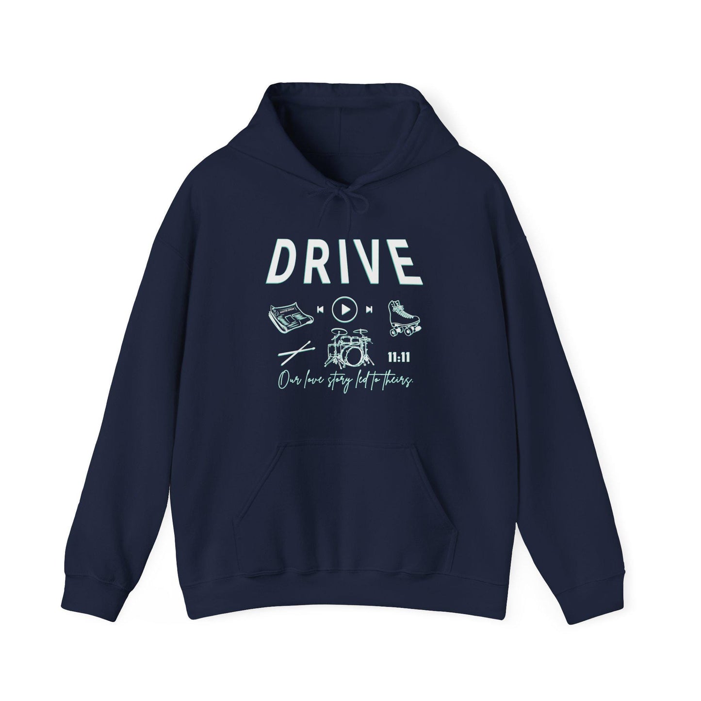 Drive and Reverse Hoodie, Licensed Kate Stewart Book Series Merch, The Bittersweet Symphony Duet Easton, Reid Crowne Nate Butler Sweatshirt