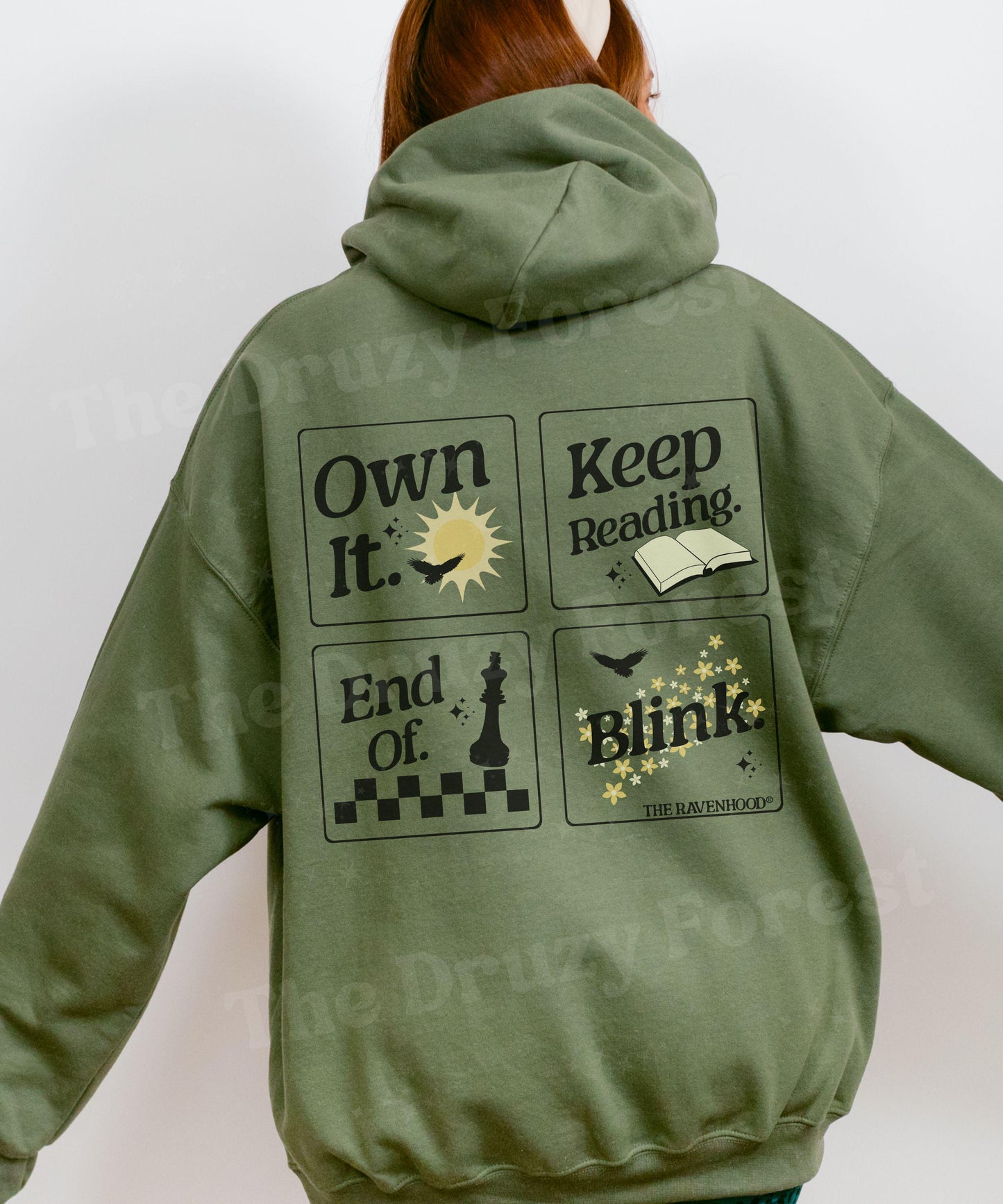 The Ravenhood Dream a Thousand Dreams Hoodie: Licensed Kate Stewart, Keep Reading Dominic Tobias King, Sean, Tyler Jennings Sweatshirt