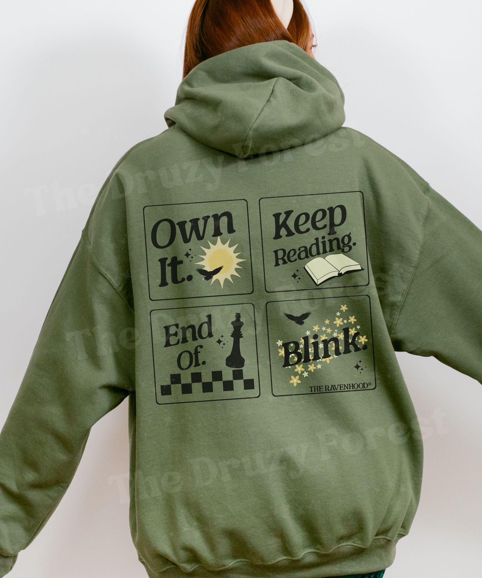 The Ravenhood Dream a Thousand Dreams Hoodie: Licensed Kate Stewart, Keep Reading Dominic Tobias King, Sean, Tyler Jennings Sweatshirt