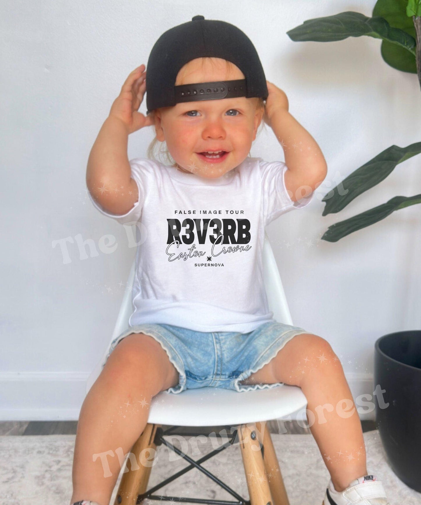 Reverse By Kate Stewart Licensed Matching Family Band Shirts, R3V3RB Fictional Book Band Tshirt Kids, Supernova Easton Crowne Toddler Tee