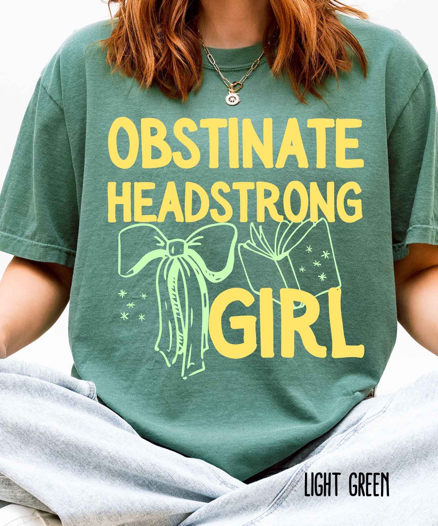 Obstinate Headstrong Girl Jane Austen Shirt, Literary Shirt, Classic Literature Feminist Tshirt, Jane Austen Gifts, Pride and Prejudice